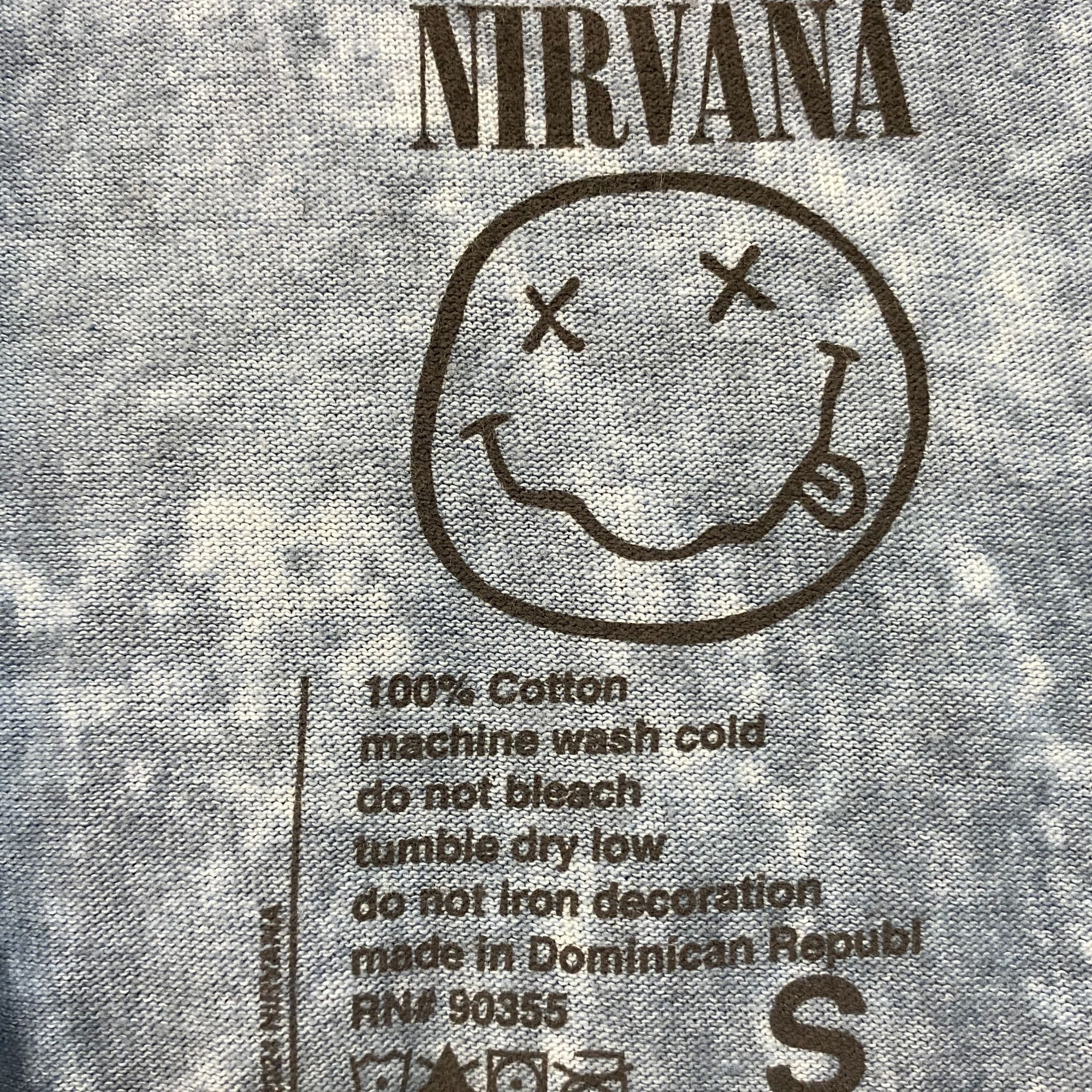Nirvana Nirvana Nevermind Tour Dead Eye Smiley Grunge Band Tee S Size US S / EU 44-46 / 1 - 4 Thumbnail