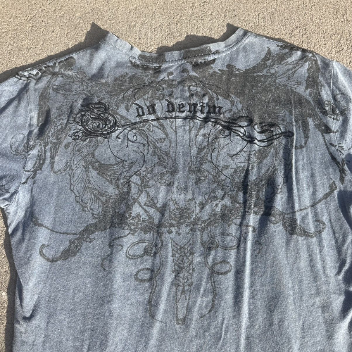 Artful Dodger Do denim graphic t shirt Size US XL / EU 56 / 4 - 5 Thumbnail