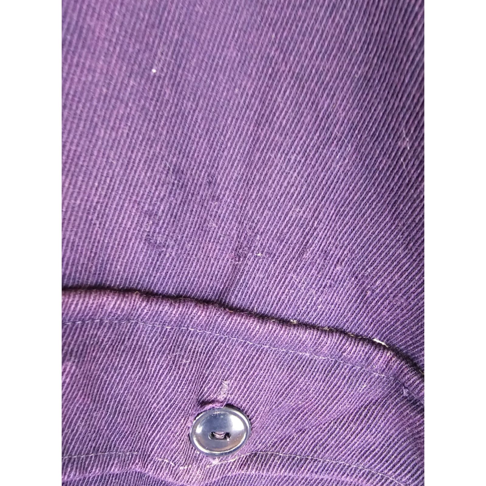 Vintage VINTAGE Purple Blanket Lined Work Mechanic Jacket SZ 44 Jacket Mens 44 Purple Bomber 50s USA Wool? Size US S / EU 44-46 / 1 - 7 Thumbnail