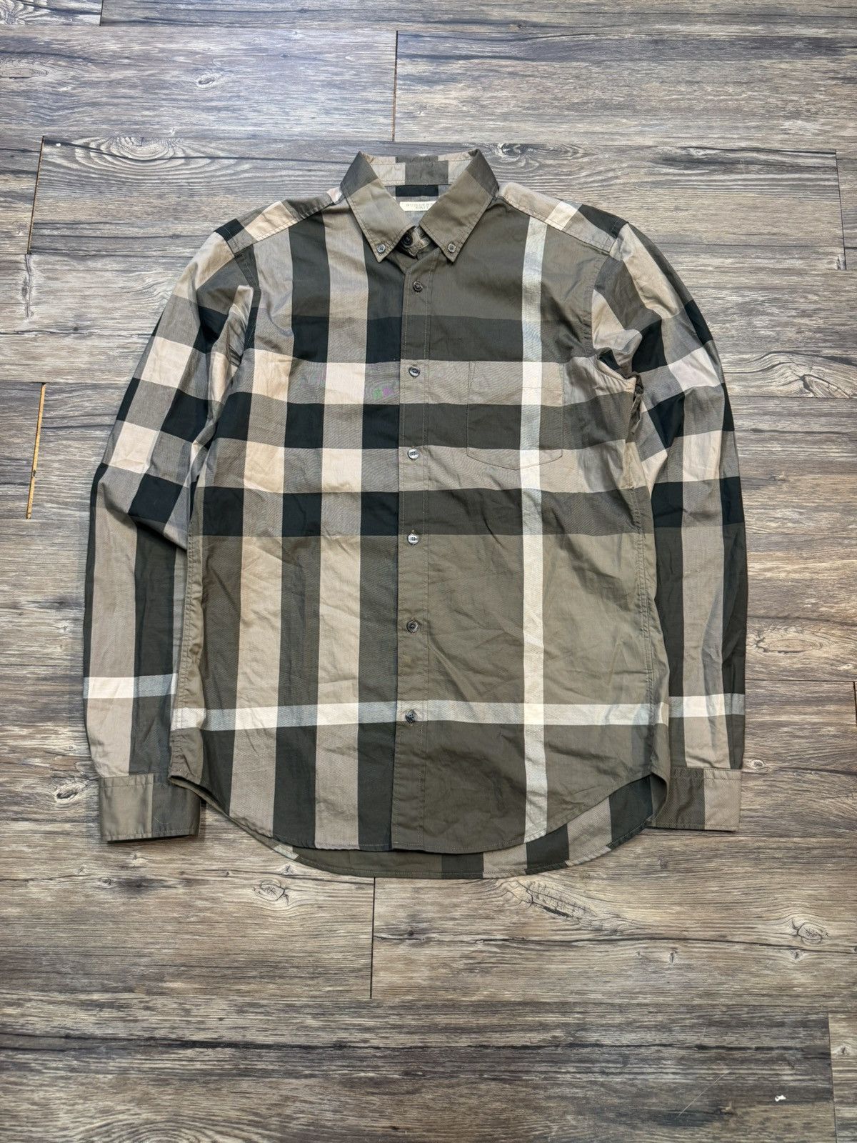Burberry Burberry Plaid Button Up Size US M / EU 48-50 / 2 - 1 Thumbnail