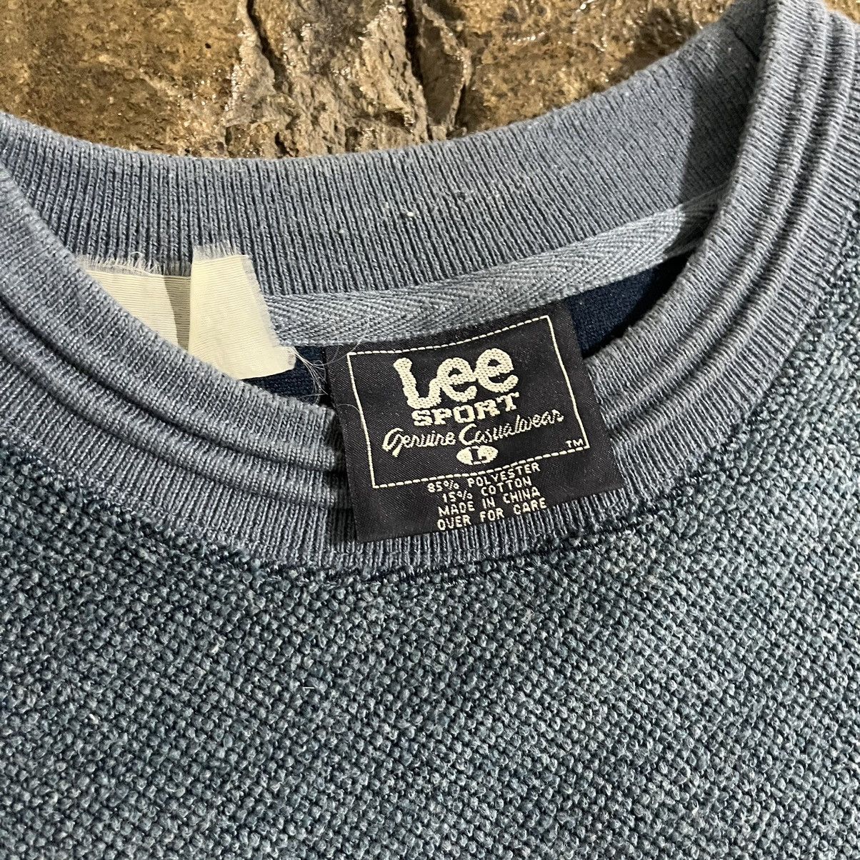 MLB × New York Yankees × Vintage Crazy Vintage 90s New York Yankees MLB Lee Sports Crewneck Size US L / EU 52-54 / 3 - 6 Thumbnail
