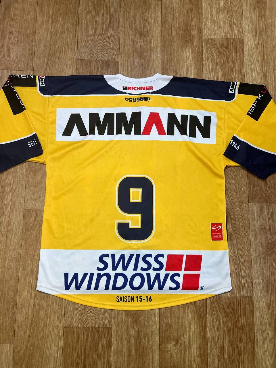 Other SCL Langenthal Hockey Jersey #9 Swiss National League2015-16 Size US XL / EU 56 / 4 - 5 Thumbnail