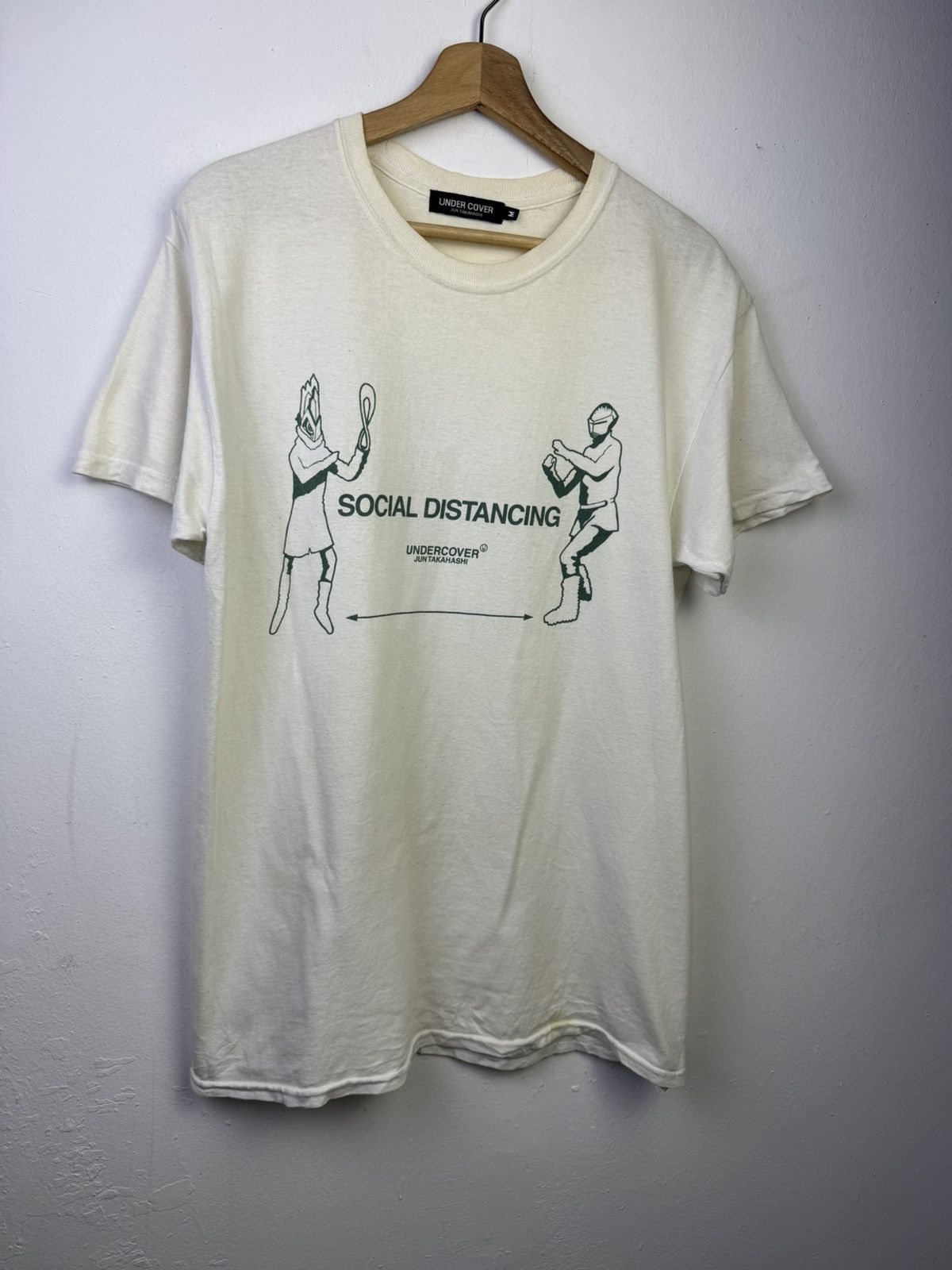 Undercover Vintage Undercover Jun Takahashi Social Distancing t-shirt Size US M / EU 48-50 / 2 - 2 Thumbnail