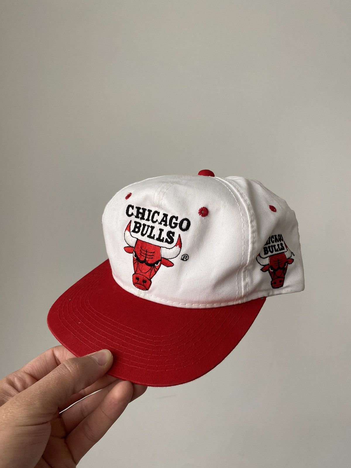 Vintage Vintage 90s NBA Chicago Bulls SnapBack Cap Made In KOREA ...