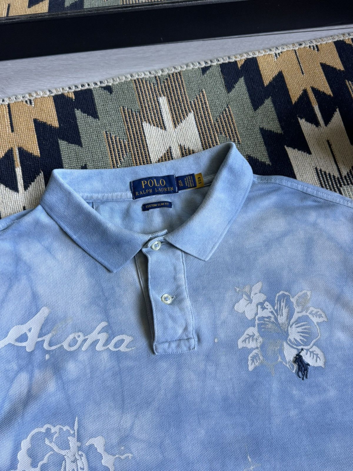 Polo Ralph Lauren Vintage Polo Ralph Lauren Aloha Hawaii T-shirt Size US XL / EU 56 / 4 - 6 Thumbnail
