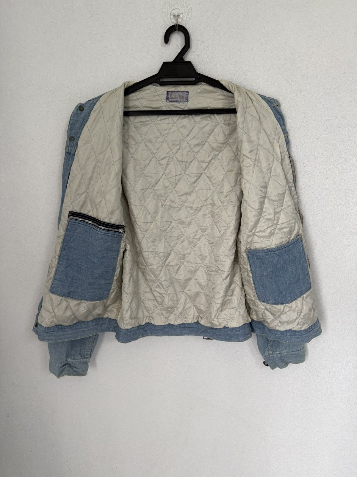 Blue Blue Japan JAPAN DISTRESS TYPE 1 SINGLE POCKET JACKET BLUE-BLUE Size US M / EU 48-50 / 2 - 7 Thumbnail