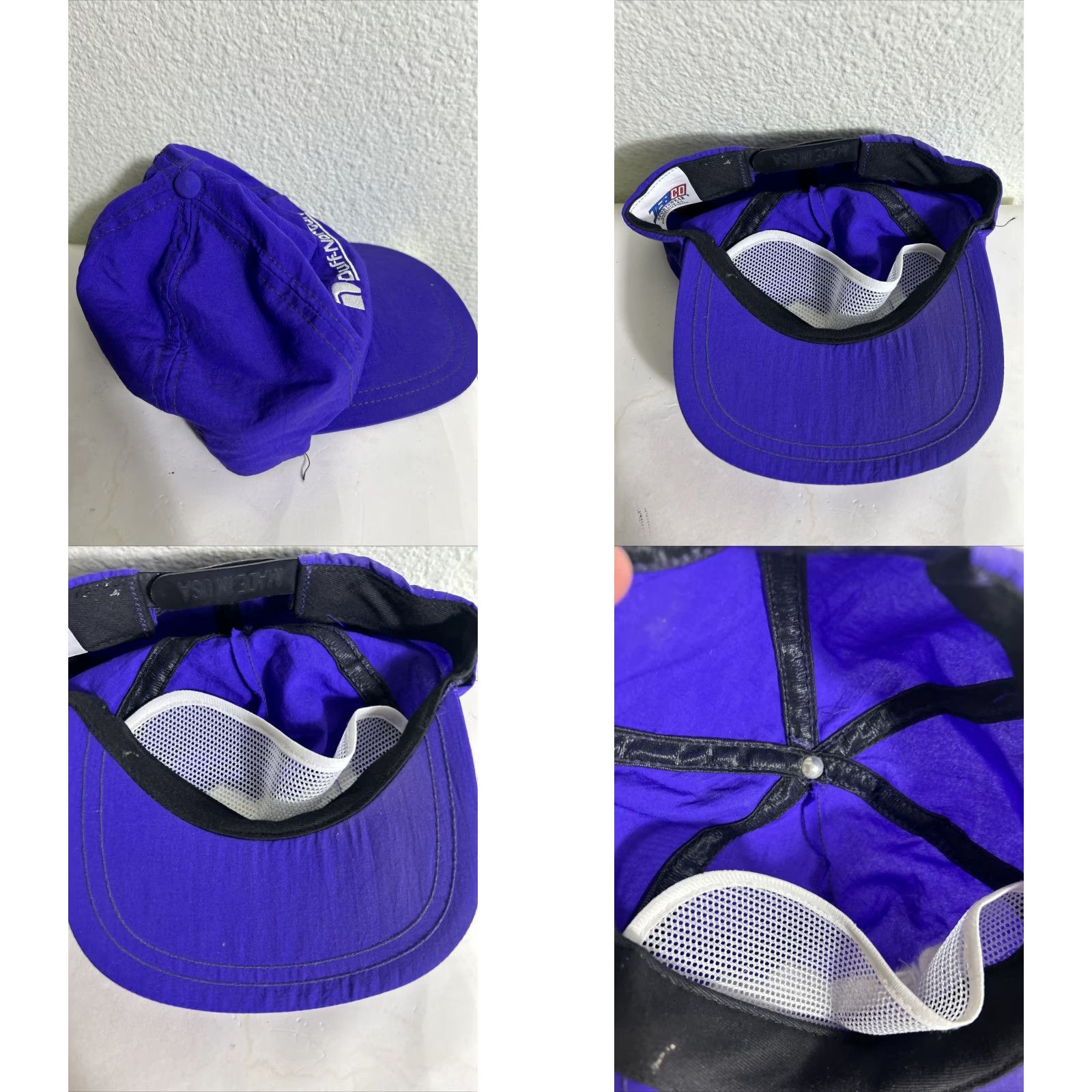 Vintage VINTAGE Purple SnapBack Hat Jebco USA Adjustable Men One Size Purple SnapBack USA Accessories Mens Size ONE SIZE - 8 Thumbnail