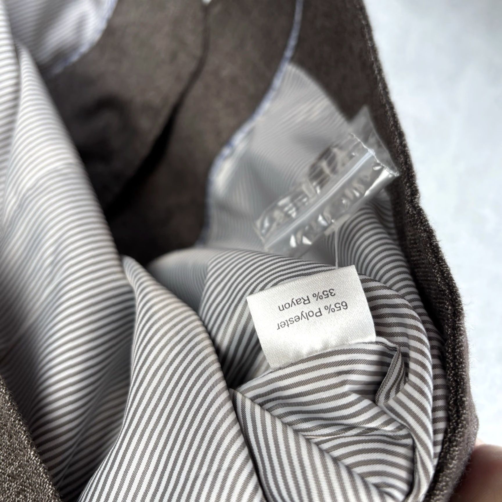 Joseph Abboud VINTAGE? Joseph Abboud Vest Mens Medium Brown Waistcoat Shirt? Size US M / EU 48-50 / 2 - 6 Thumbnail