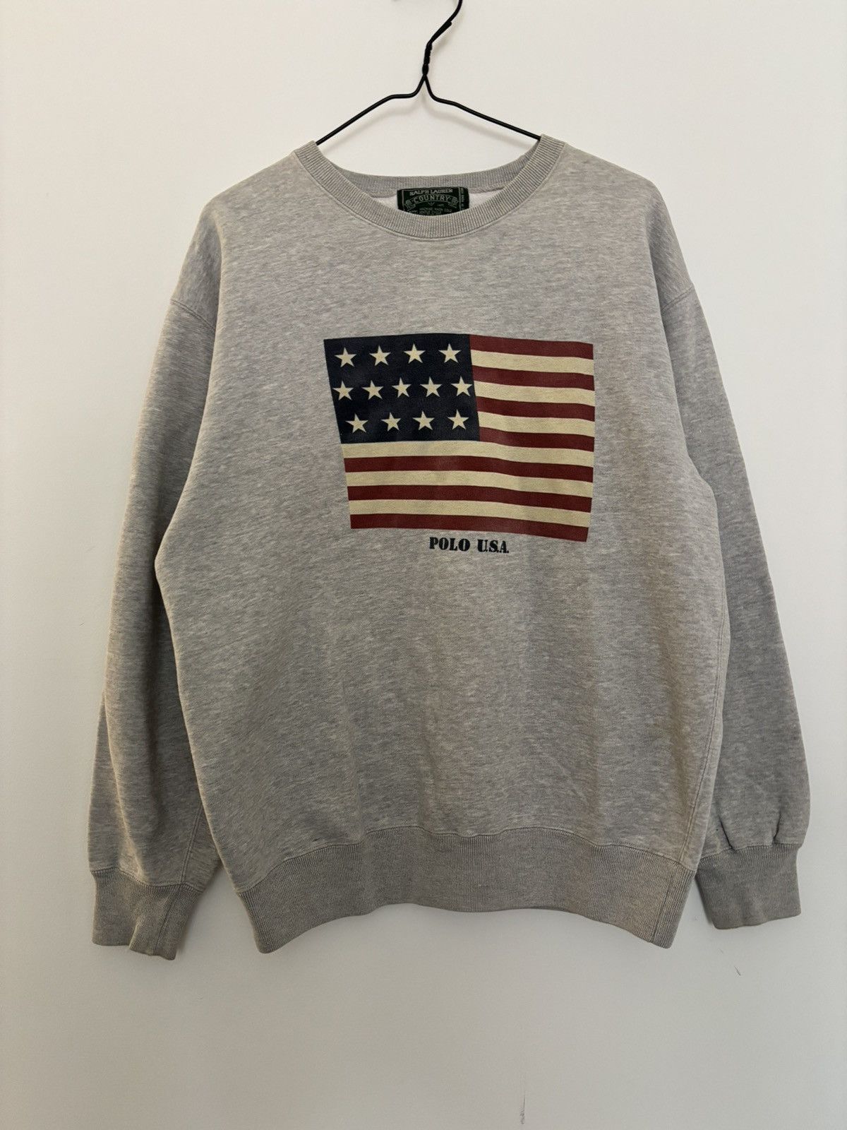 Polo Ralph Lauren Ralph Lauren Country USA Flag Sweatshirt Size US M / EU 48-50 / 2 - 4 Thumbnail