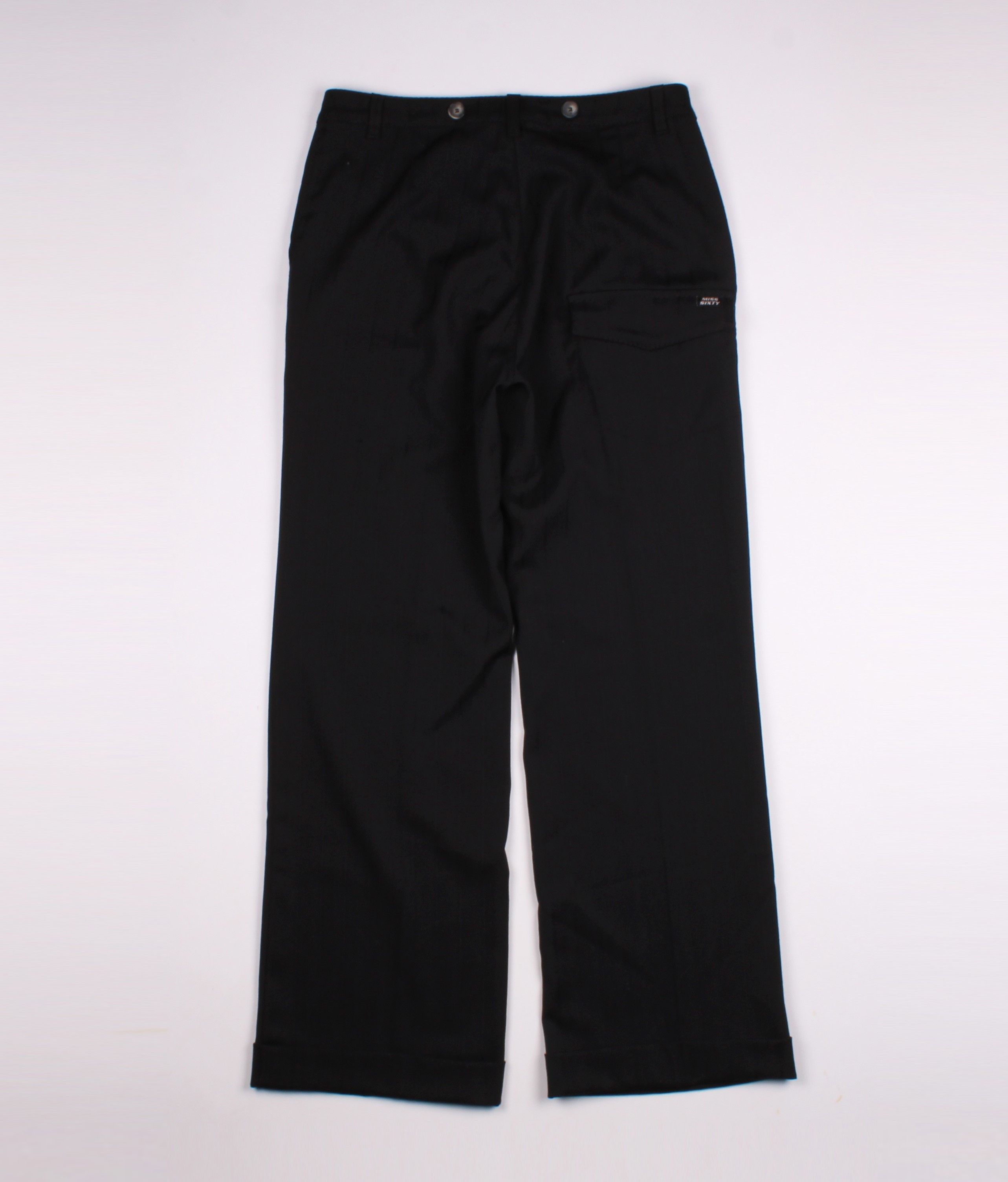 Miss Sixty × Vintage Vintage Miss Sixty Luxury Y2K Striped Fit Flared Trousers Size 30" / US 8 / IT 44 - 8 Thumbnail