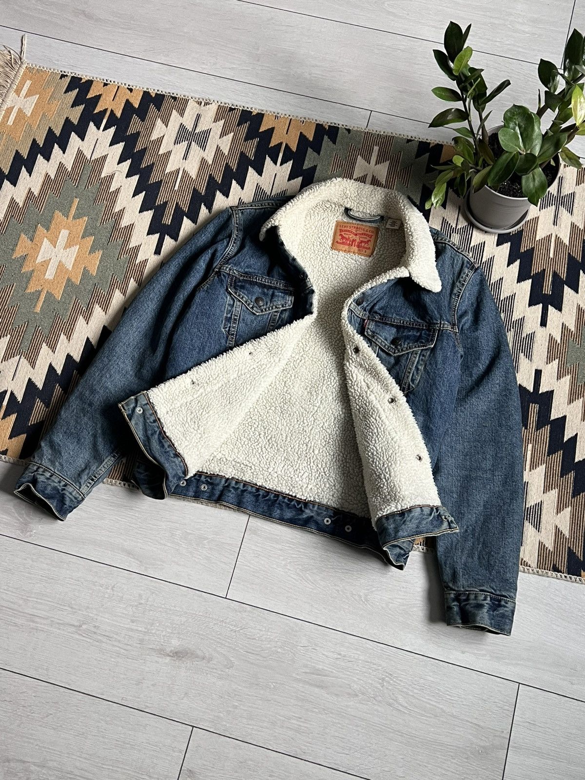 Levi's Vintage Levi’s Sherpa Denim Jacket Size US S / EU 44-46 / 1 - 3 Thumbnail