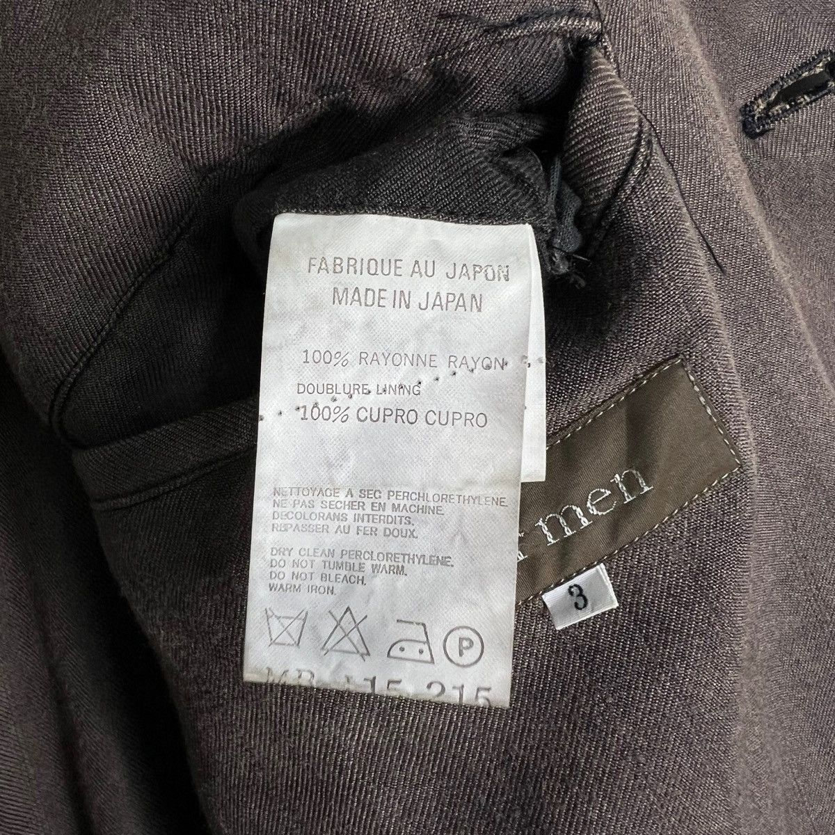Yohji Yamamoto 🔥RICH BROWN VTG Y’S FOR MEN YOHJI YAMAMOTO CHORE JACKET Size US M / EU 48-50 / 2 - 18 Thumbnail