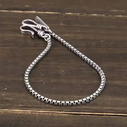 VIBE Bracelet box chain 925 Sterling Silver Size ONE SIZE - 2 Thumbnail