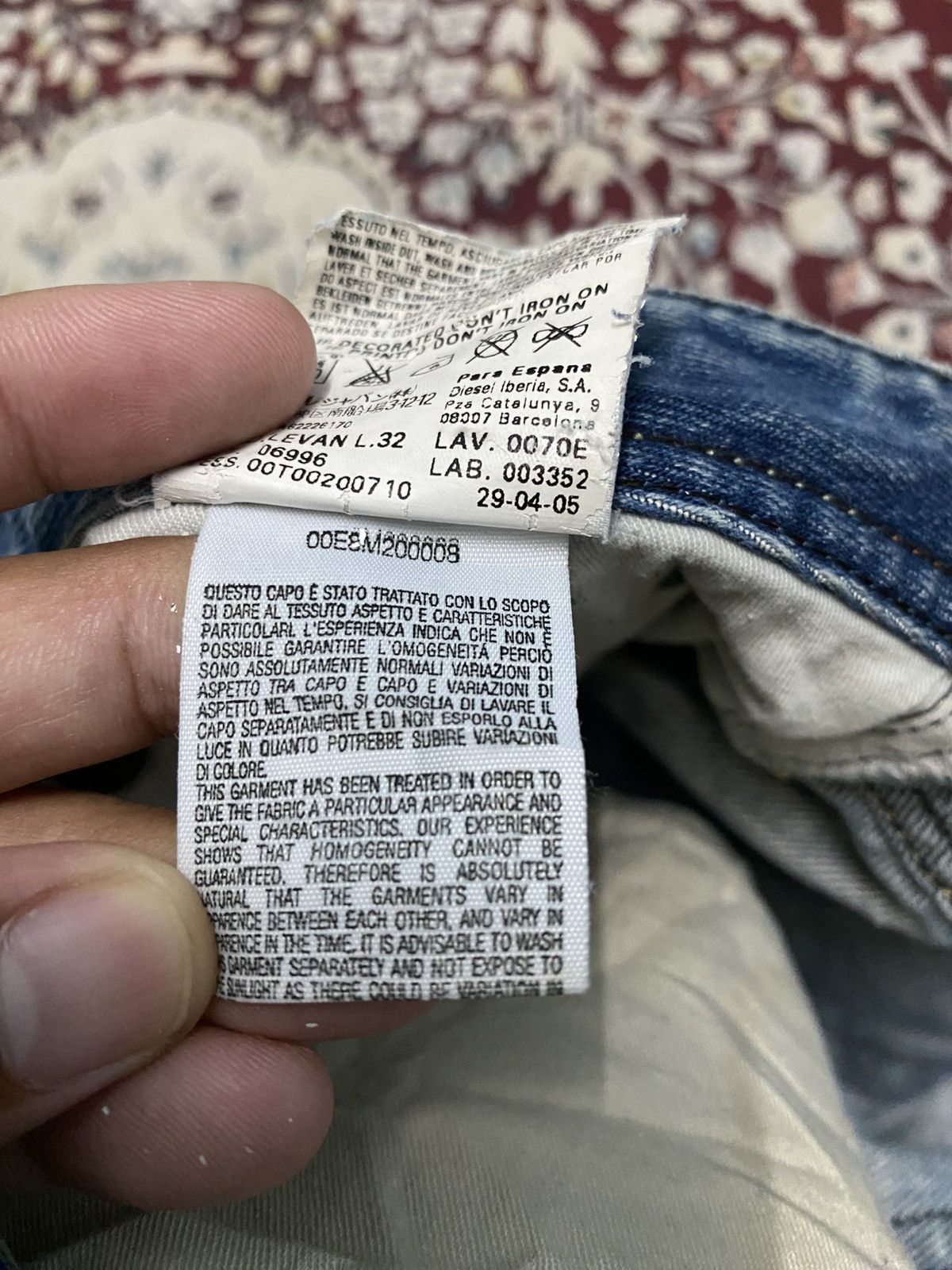Diesel Diesel industry streetwear jeans Size US 36 / EU 52 - 10 Thumbnail