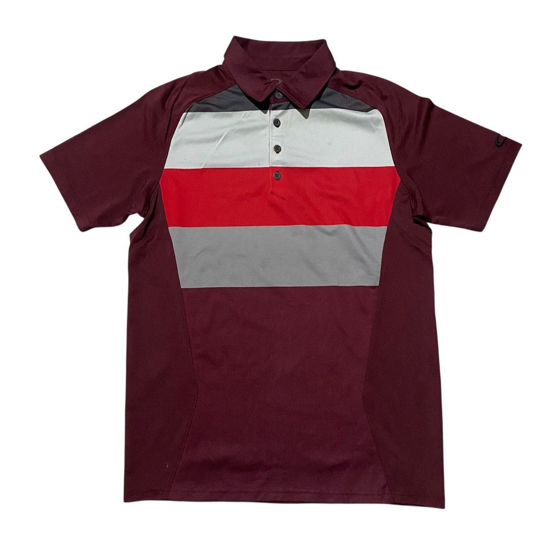 Oakley Oakley red burgundy polo shirt Size US S / EU 44-46 / 1 - 1 Thumbnail