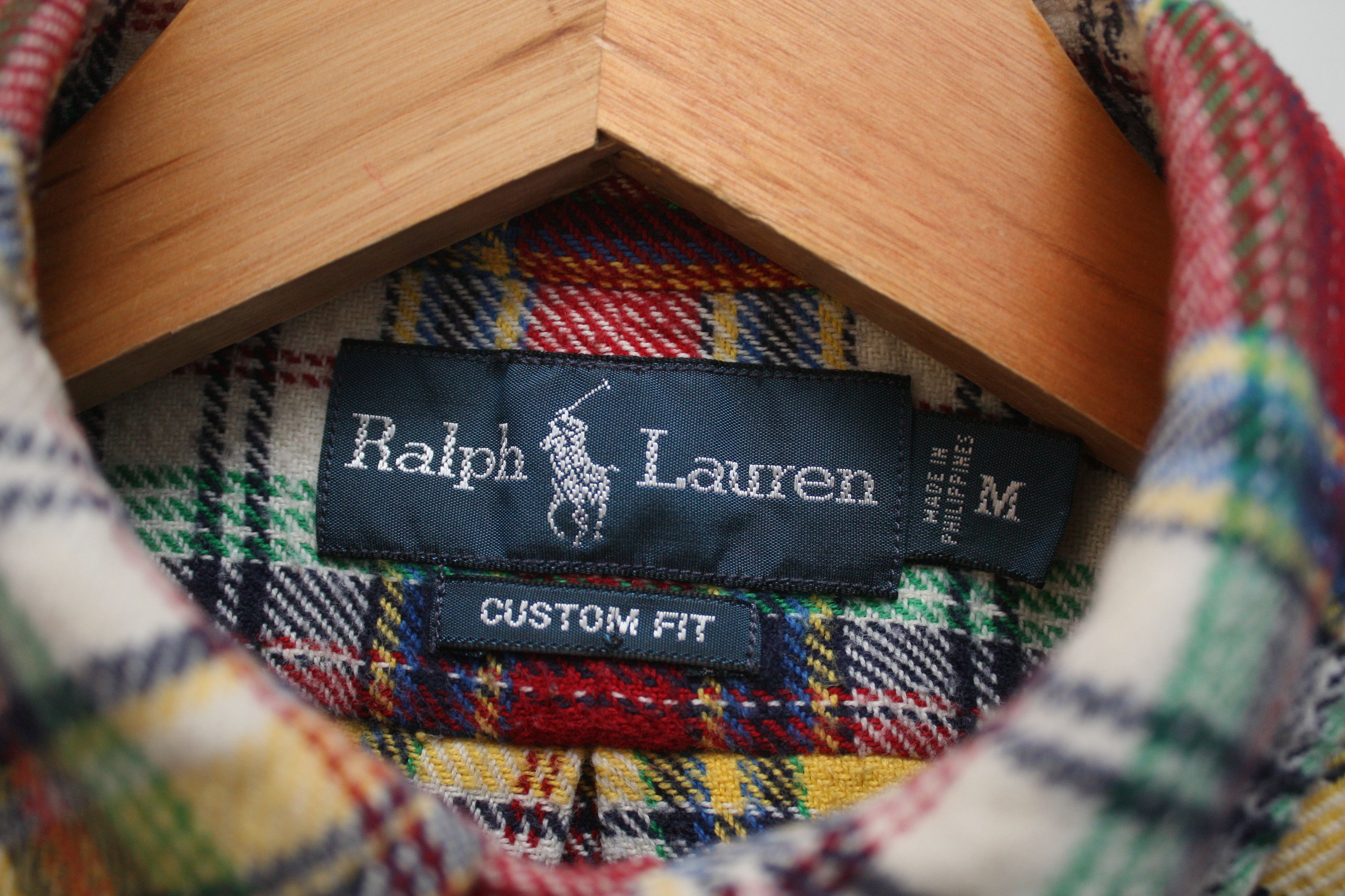 Ralph Lauren Ralph Laurent Thick Checlered Flannel Vintage Shirt Medium Size US M / EU 48-50 / 2 - 5 Thumbnail