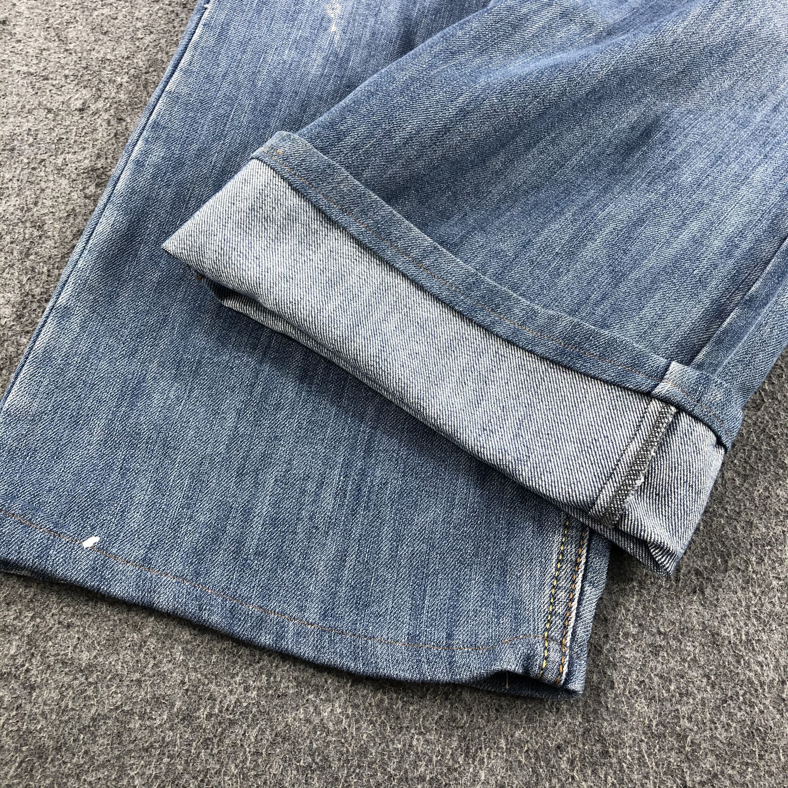 Levi's Vintage Blue Wash Levis 501 Jeans-J1645 Size US 44 / EU 60 - 7 Thumbnail