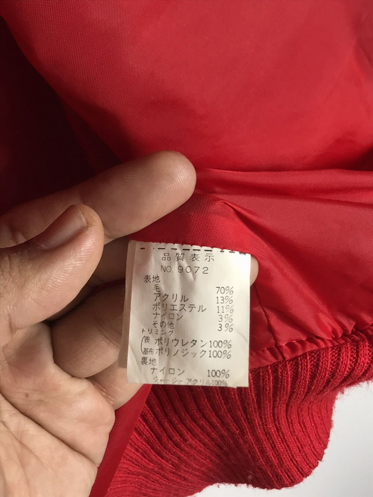 Vintage ⚡️Vintage La Crosse Red Varsity Jacket Size US L / EU 52-54 / 3 - 12 Thumbnail