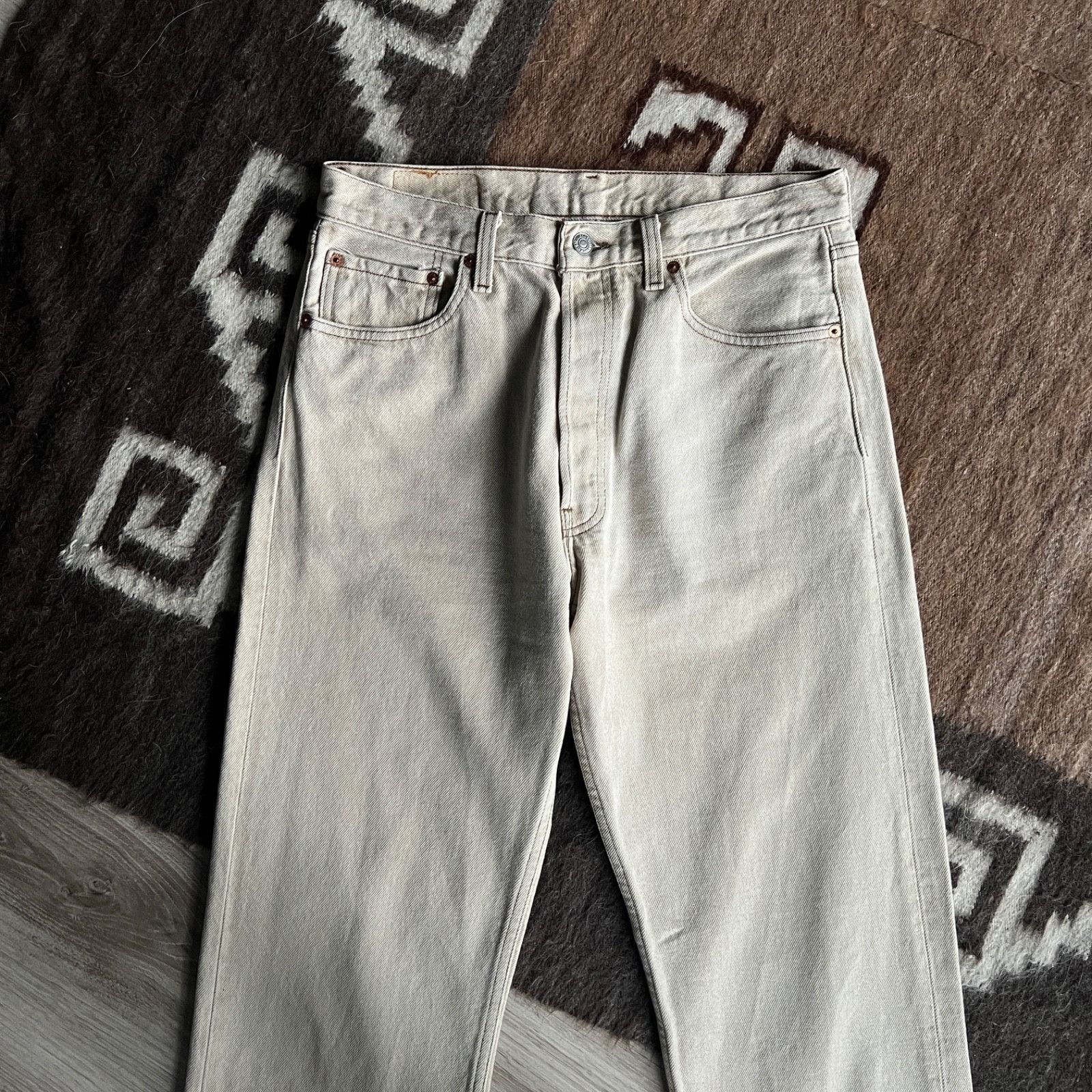 Levi's Levi’s 501 USA Made Vintage Denim Jeans 9804AC Size US 33 - 5 Thumbnail