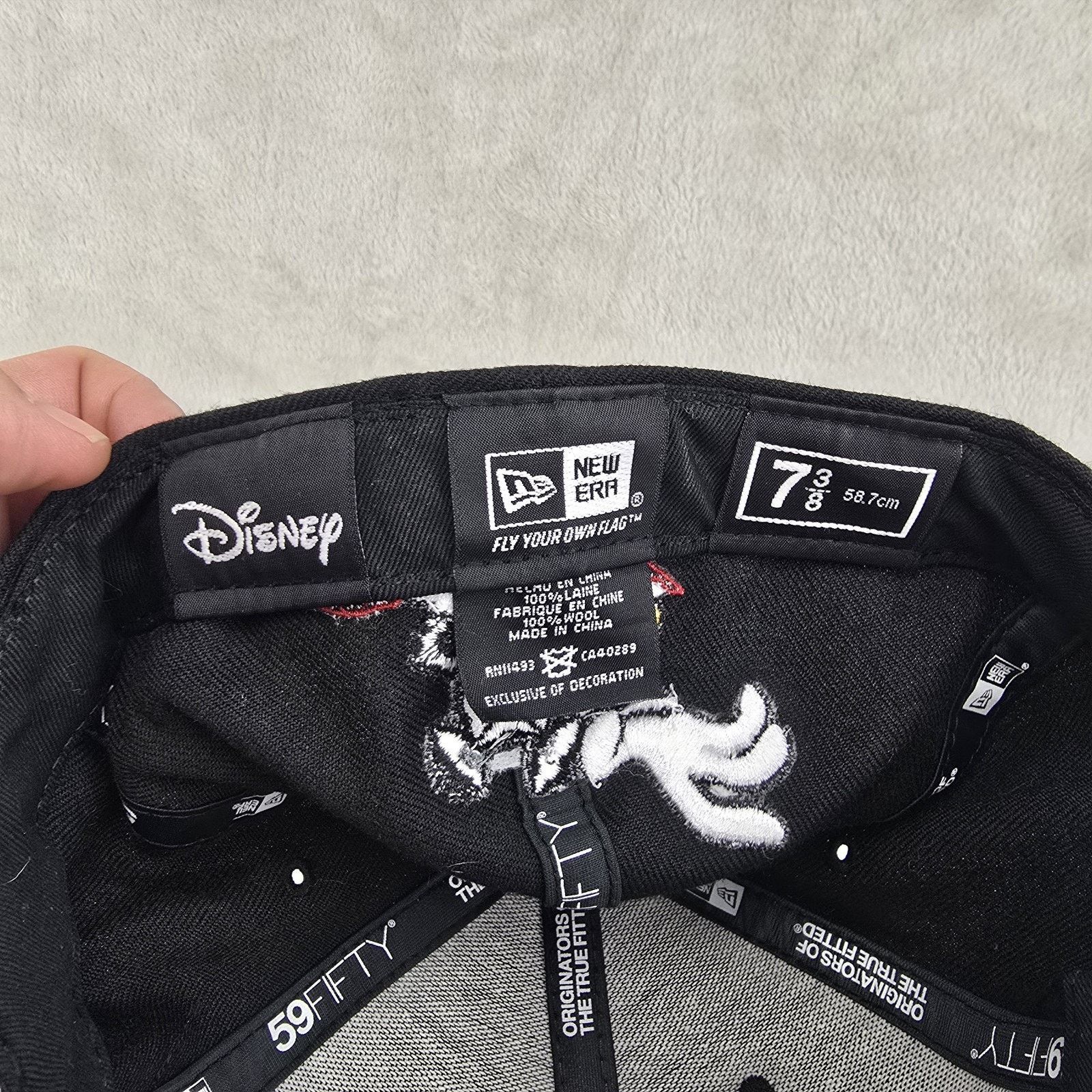 ニューエラ Runaway brain キャップ 7 3/8 Disney x New Era Hat 7 3/8 Mickey Mouse Runaway Brain