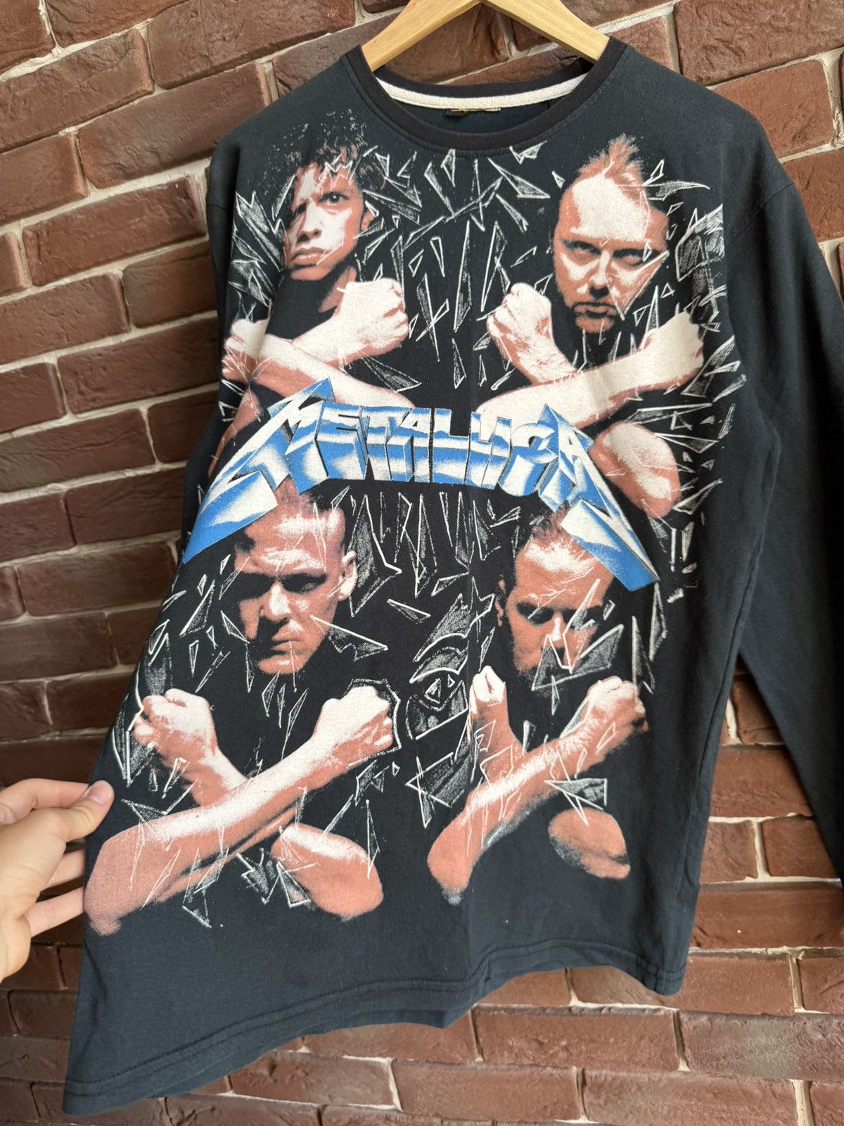 Band Tees Metallica Y2k Vintage Band Tee Metal Band Tshirt Longsleeve Size US M / EU 48-50 / 2 - 3 Thumbnail