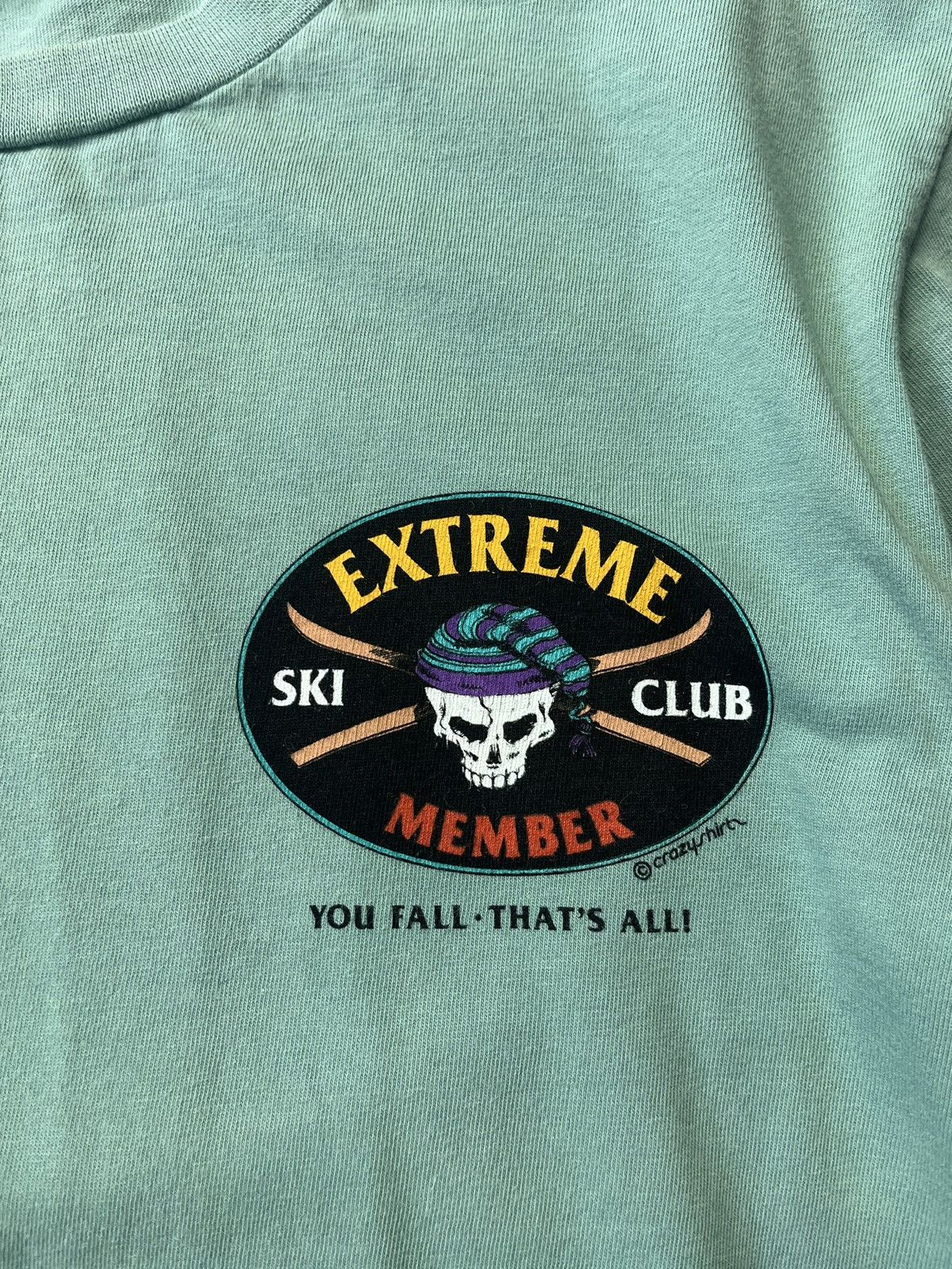 Vintage Vintage Extreme ski club T-shirt 90s Y2K Hawaii Size US M / EU 48-50 / 2 - 9 Thumbnail