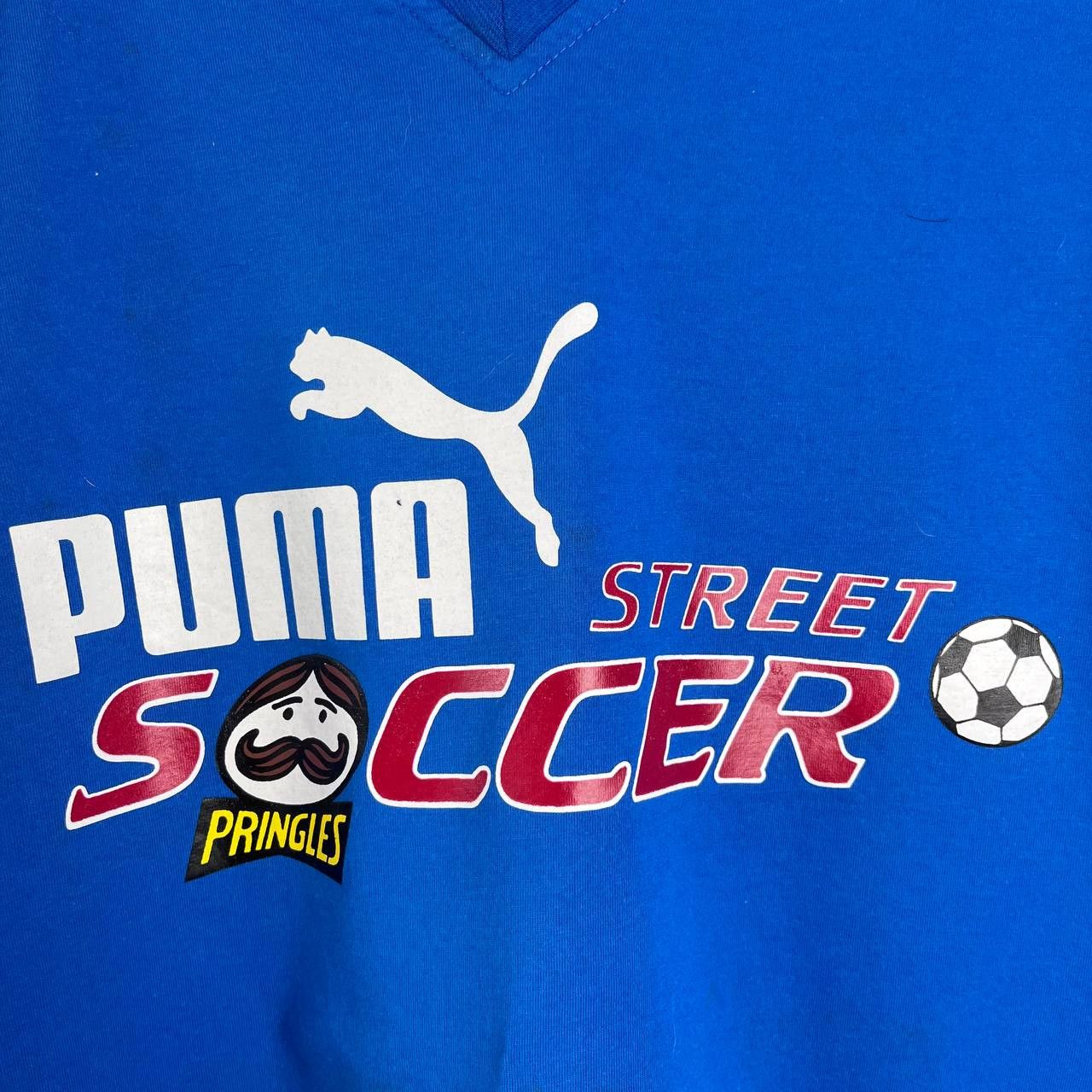 Puma Vintage 90s Puma Street Soccer Cup Tshirt Retro Football Size US XL / EU 56 / 4 - 3 Thumbnail
