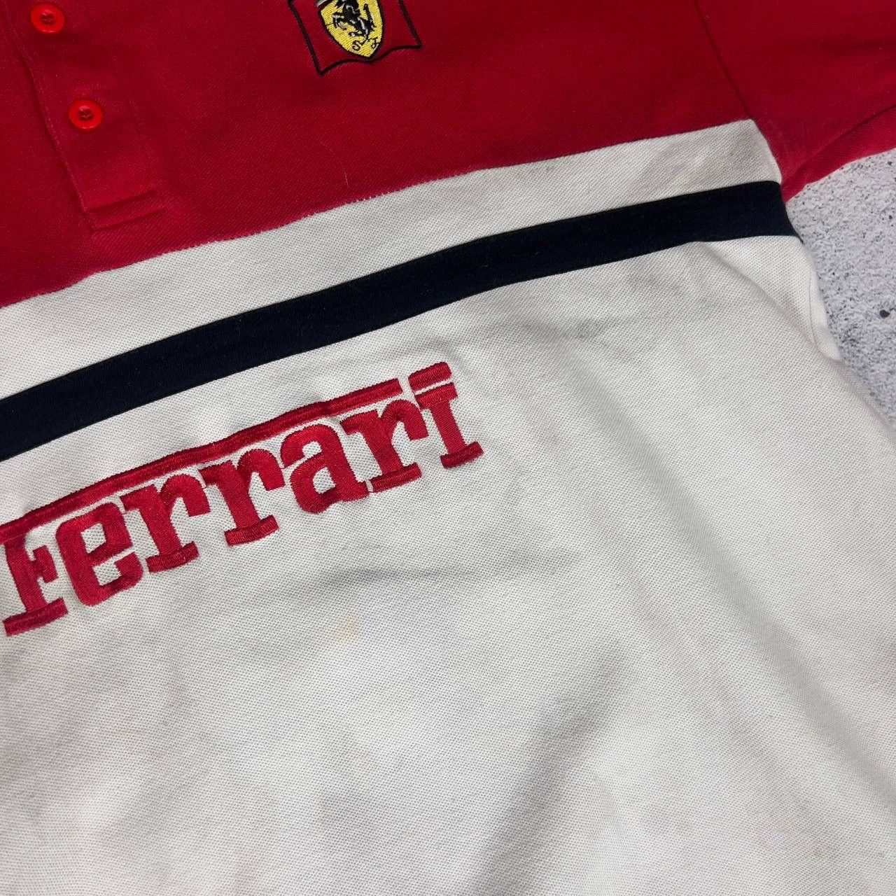 Ferrari Ferrari Polo Men's Size S Cotton Short Sleeve` Size US S / EU 44-46 / 1 - 7 Thumbnail