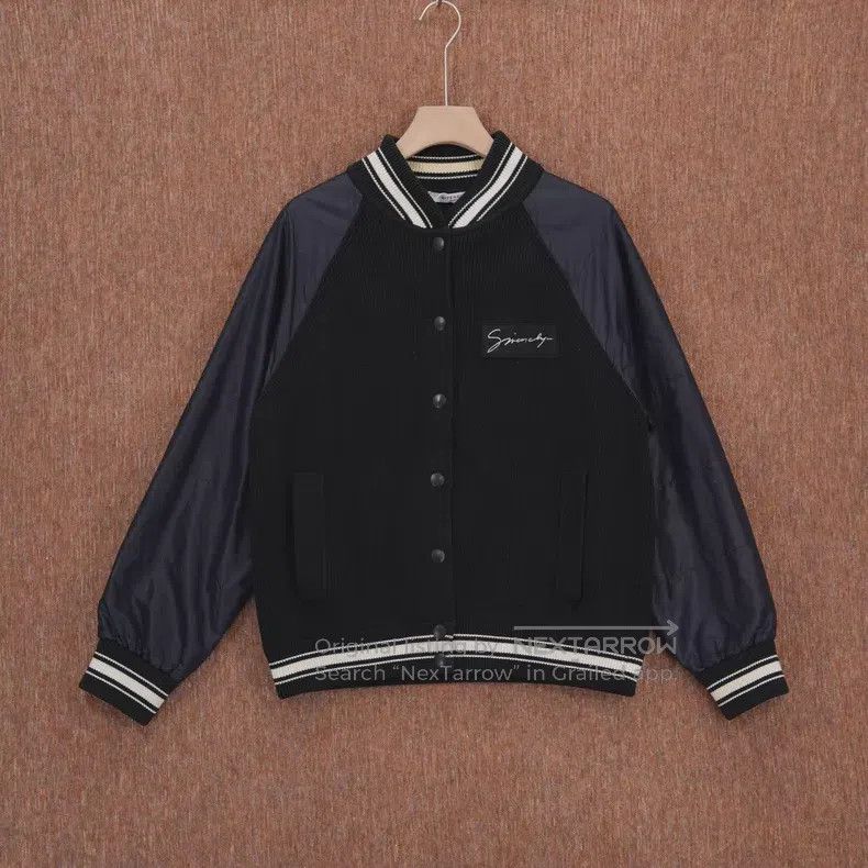 Givenchy Givenchy Letter Stripe Baseball Collar Zippered Long Sleev Size S / US 4 / IT 40 - 1 Thumbnail