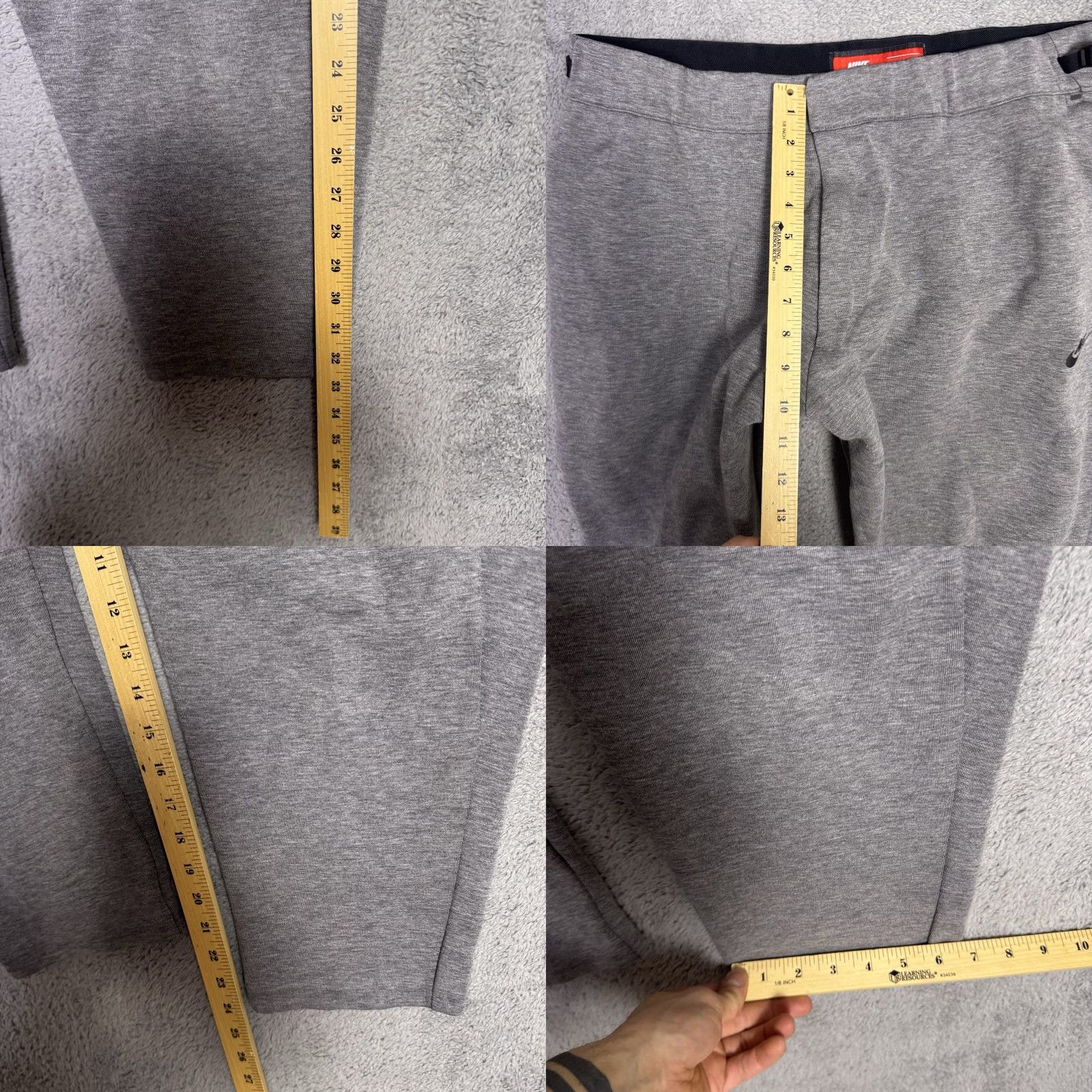 Nike Nike Tech Fleece Pants Mens 2XL Jogger Sweatpants Slim Tapered 832120 Heather Gray Size US 39 - 9 Thumbnail