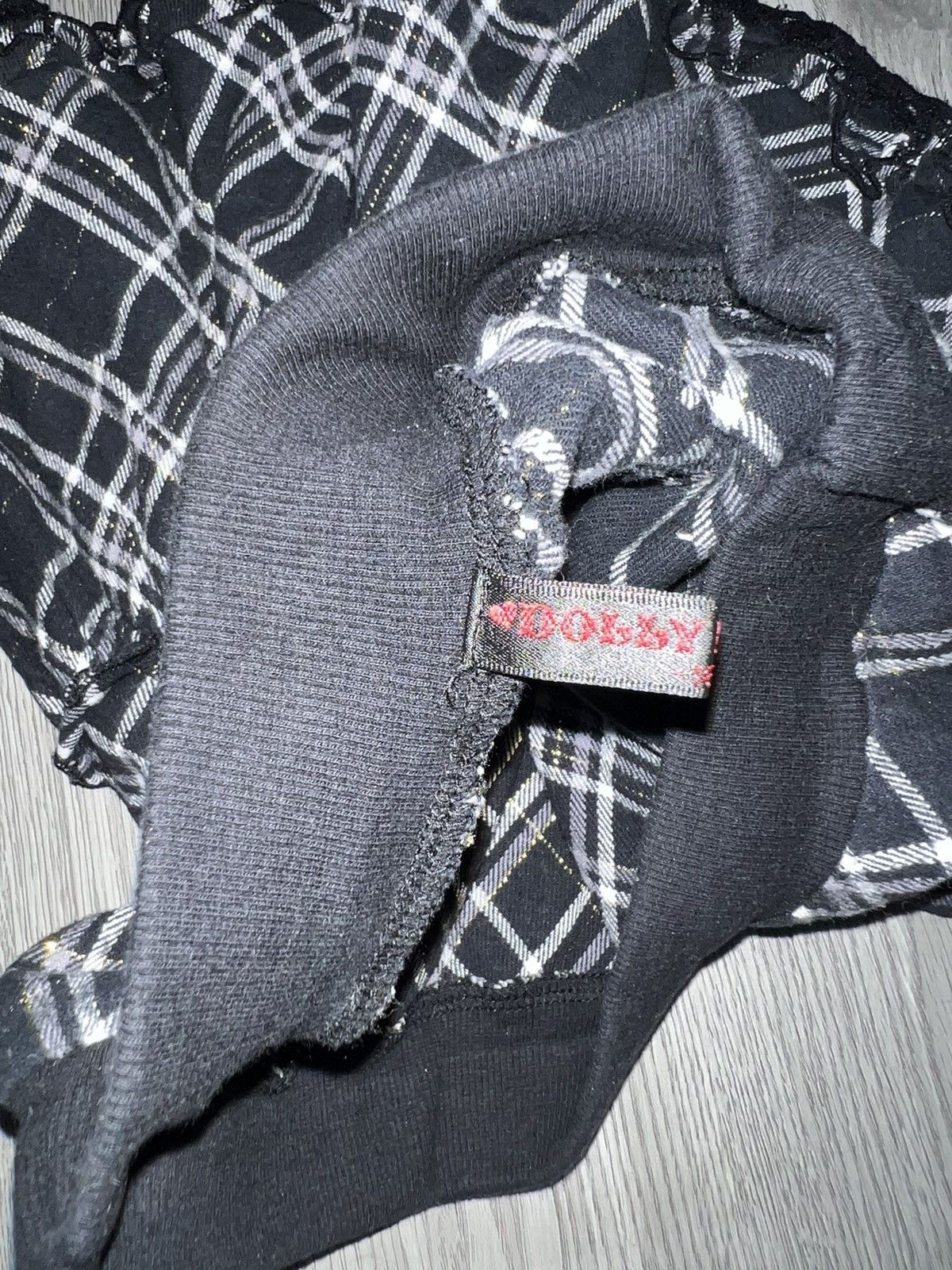 Japanese Brand Dolly Ribbon tartan ruffle mini skirt 🎀➕ Size 26" / US 2 / IT 38 - 4 Thumbnail