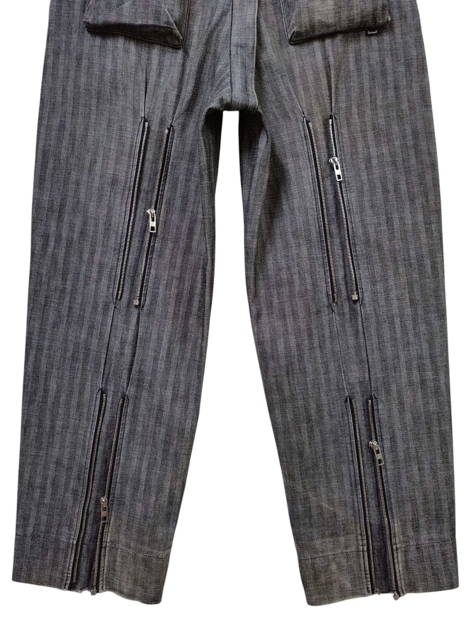 NEXUSVII Vintage Nexus 7 Punk Bondage Jeans Rare Made in Japan Size US 35 - 5 Thumbnail