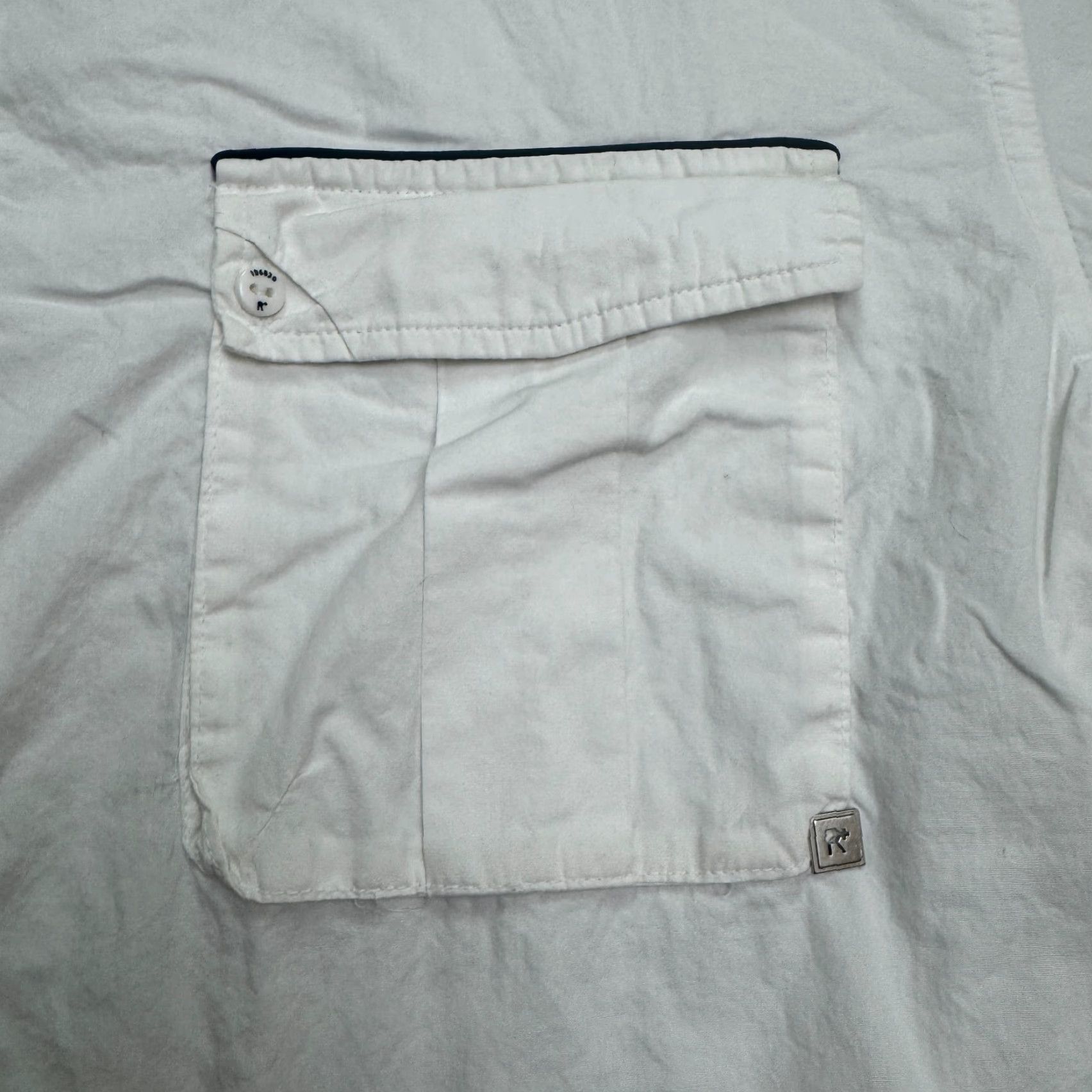 Rocawear Rocawear Button-Up Shirt Men’s XL White Short Sleeve Cotton Casual Classic Size US XL / EU 56 / 4 - 5 Thumbnail