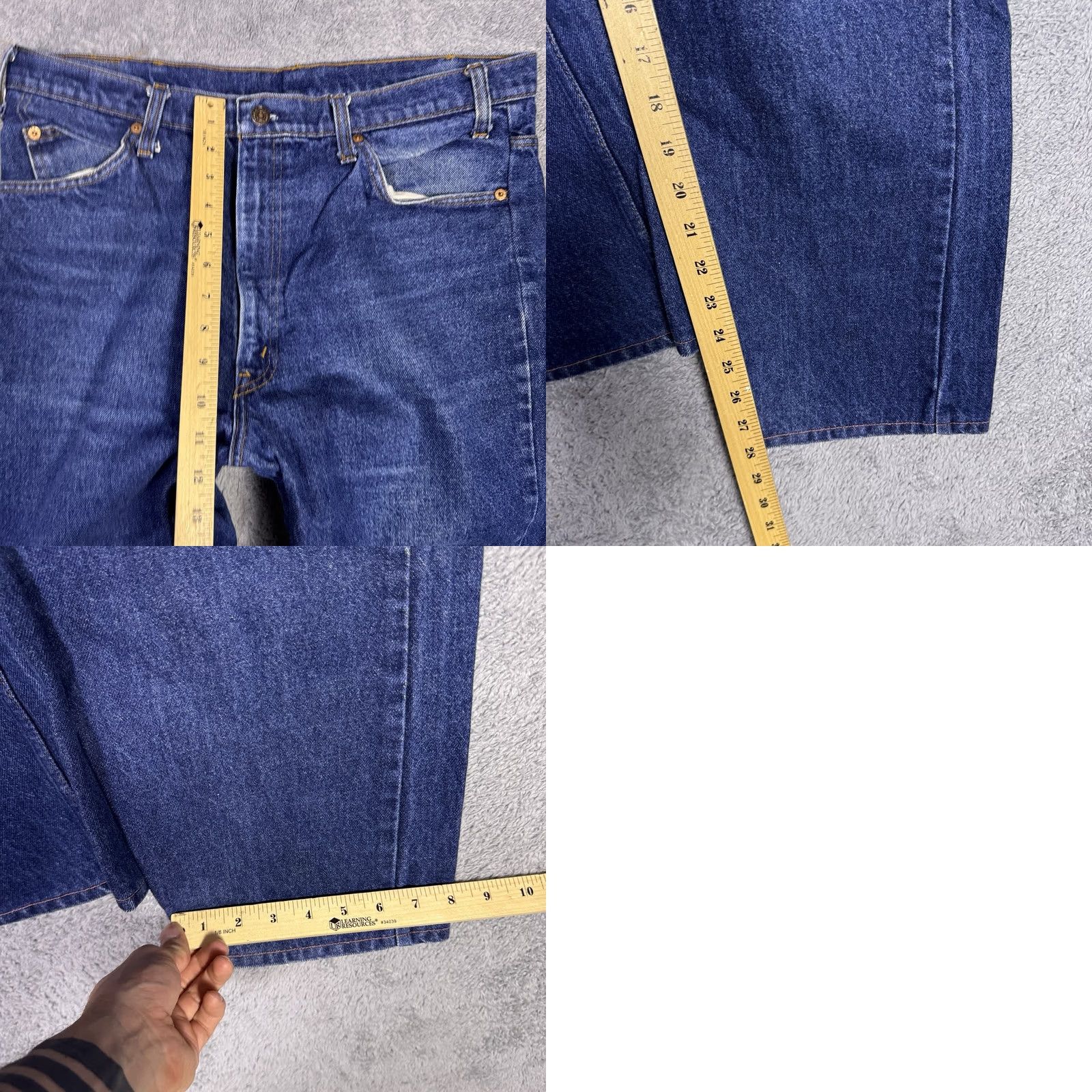 Levi's Levi'S Jeans 38 Blue Orange Tab Mens 38x30 Denim USA Made Scovill Zip Size US 38 / EU 54 - 9 Thumbnail