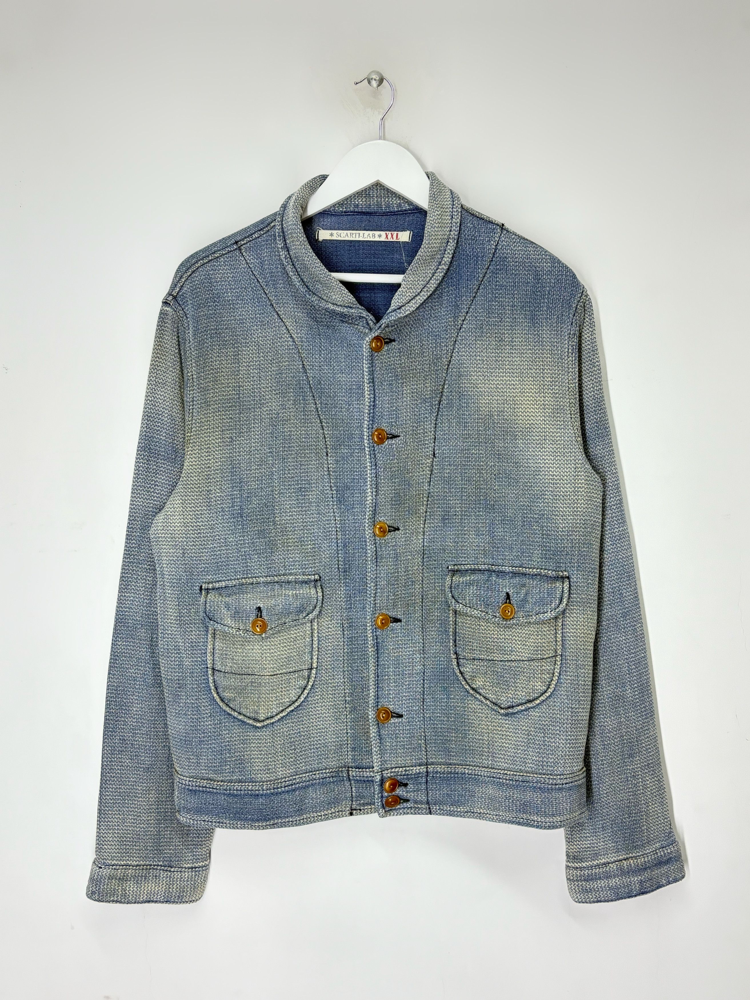 Scarti-Lab 707 SU928 Vintage Washed Jacket Japan Cotton
