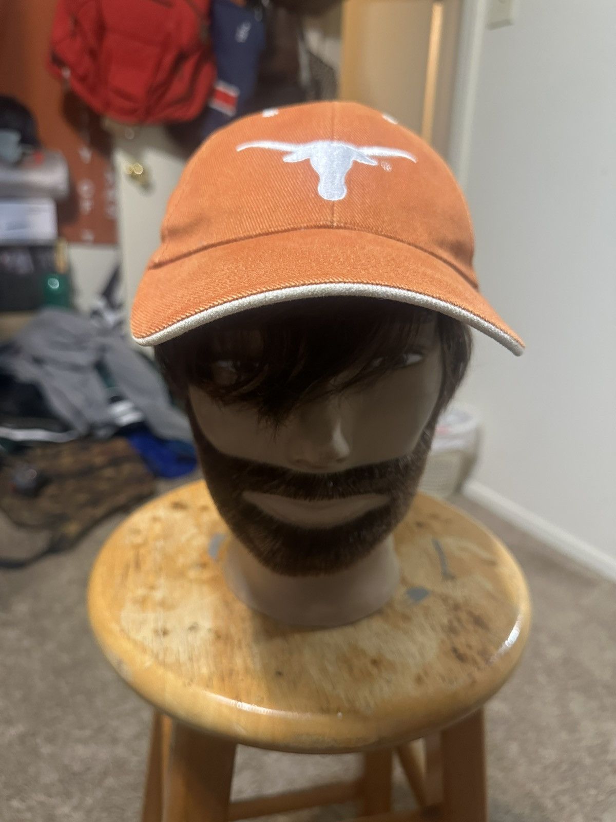 NCAA Vintage NCAA Texas Longhorns “burnt orange” hat 90s Size ONE SIZE - 1 Thumbnail