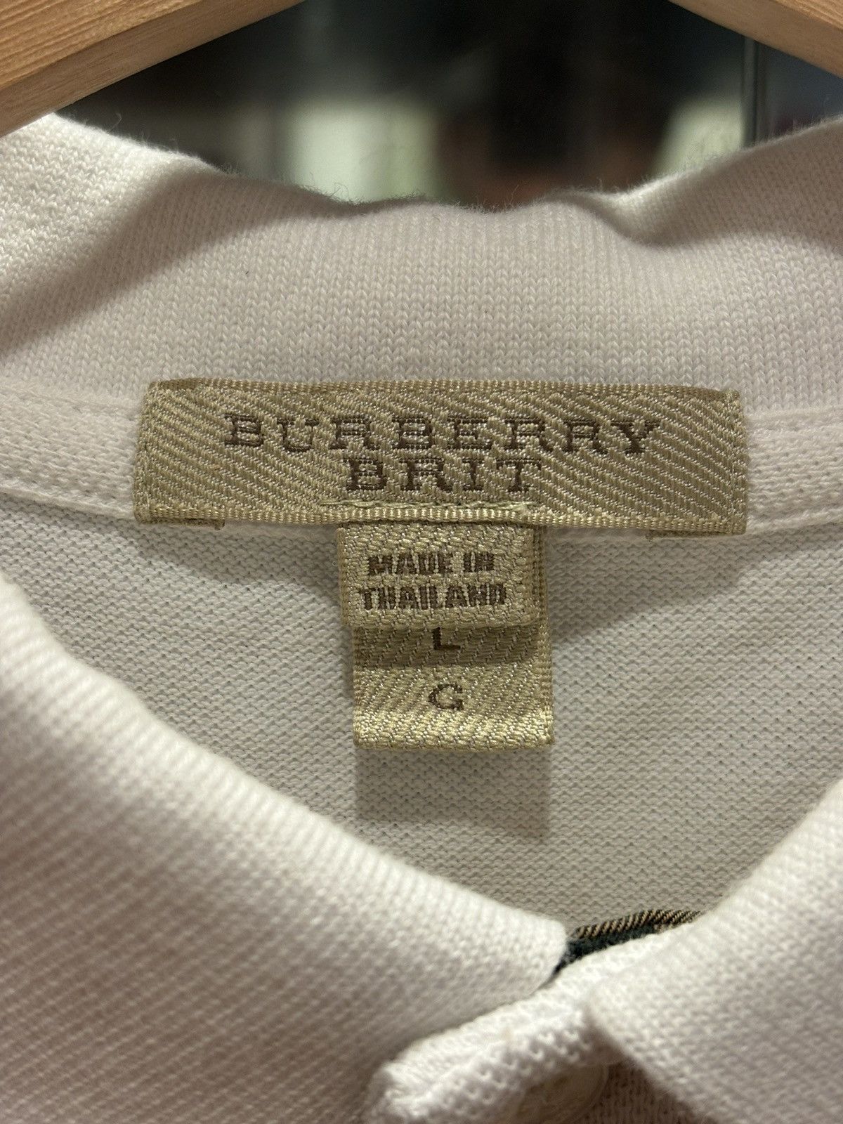 Burberry Burberry Polo Shirt Size US L / EU 52-54 / 3 - 3 Thumbnail