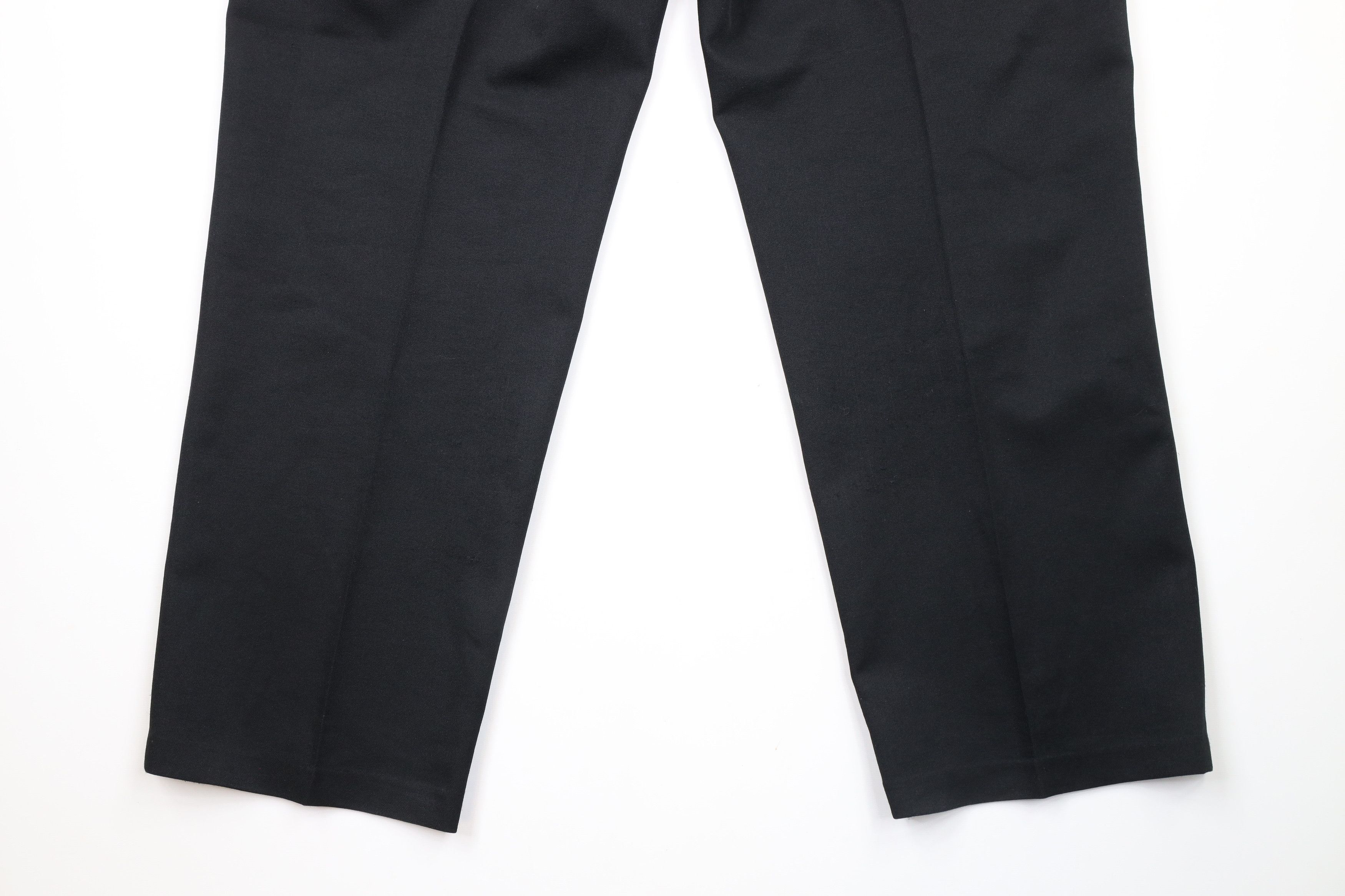 Levi's × Vintage Vintage 90s Levis Distressed Knit Wide Leg Chino Pants Black Size US 42 / EU 58 - 12 Thumbnail