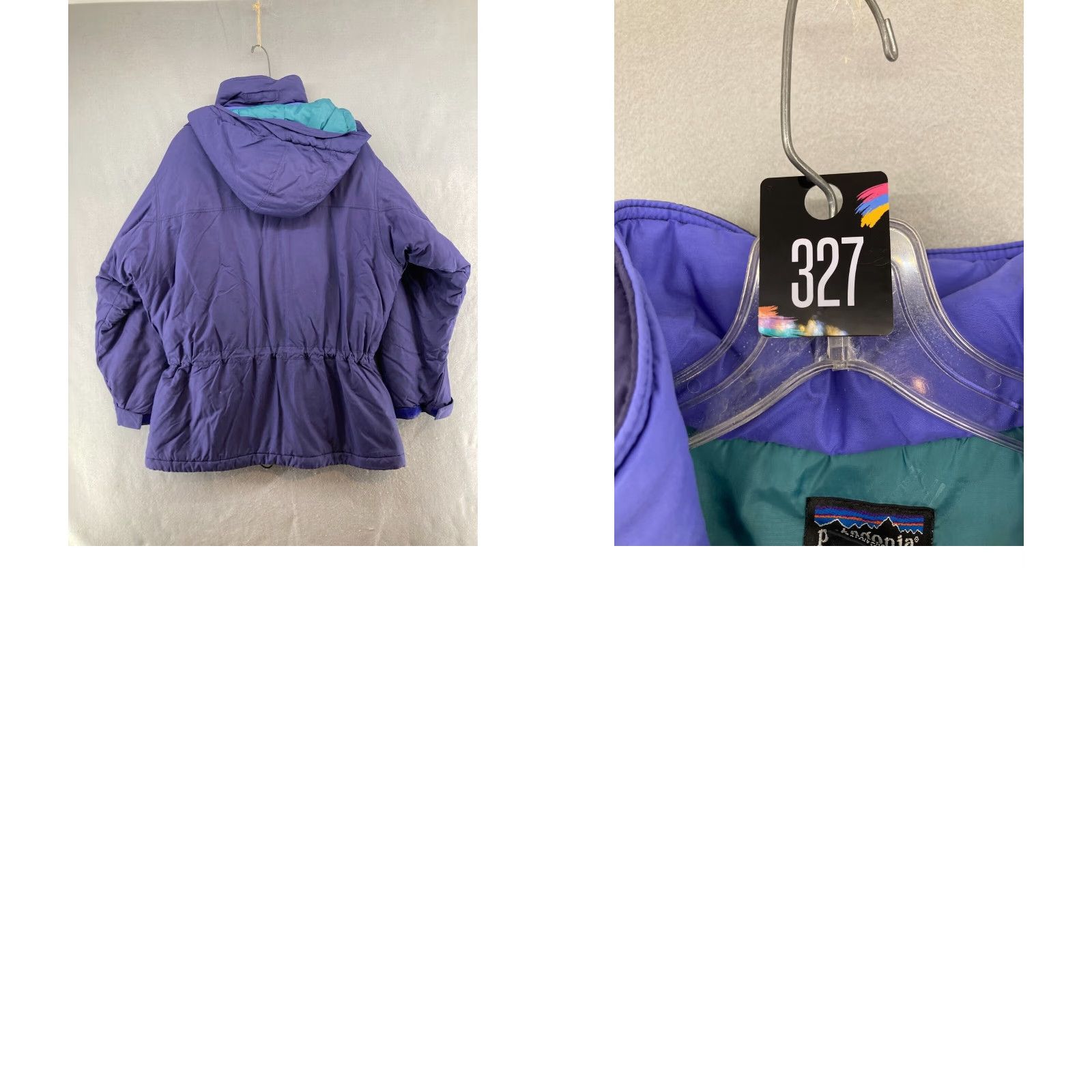 Patagonia VINTAGE Patagonia Womens Coat Medium Purple Parka Hooded Zipper Pocket 90s Parka Women M Purple Patagonia Coat Hooded Zipper Pocket 90s Vintage Size M / US 6-8 / IT 42-44 - 8 Thumbnail
