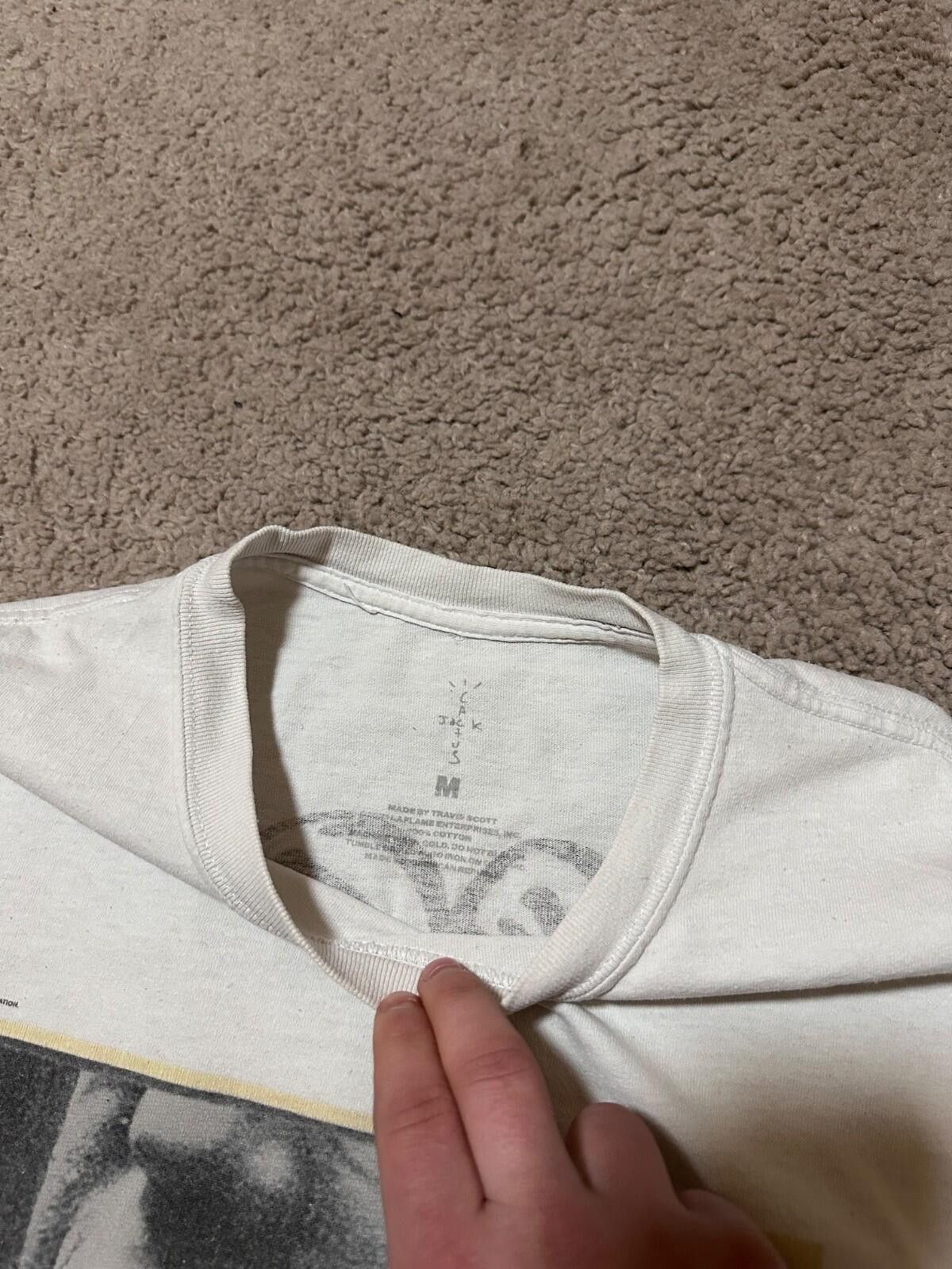 Travis Scott Travis Scott Shirt Small White Manifest Rap Fragment Collab Size US S / EU 44-46 / 1 - 4 Thumbnail