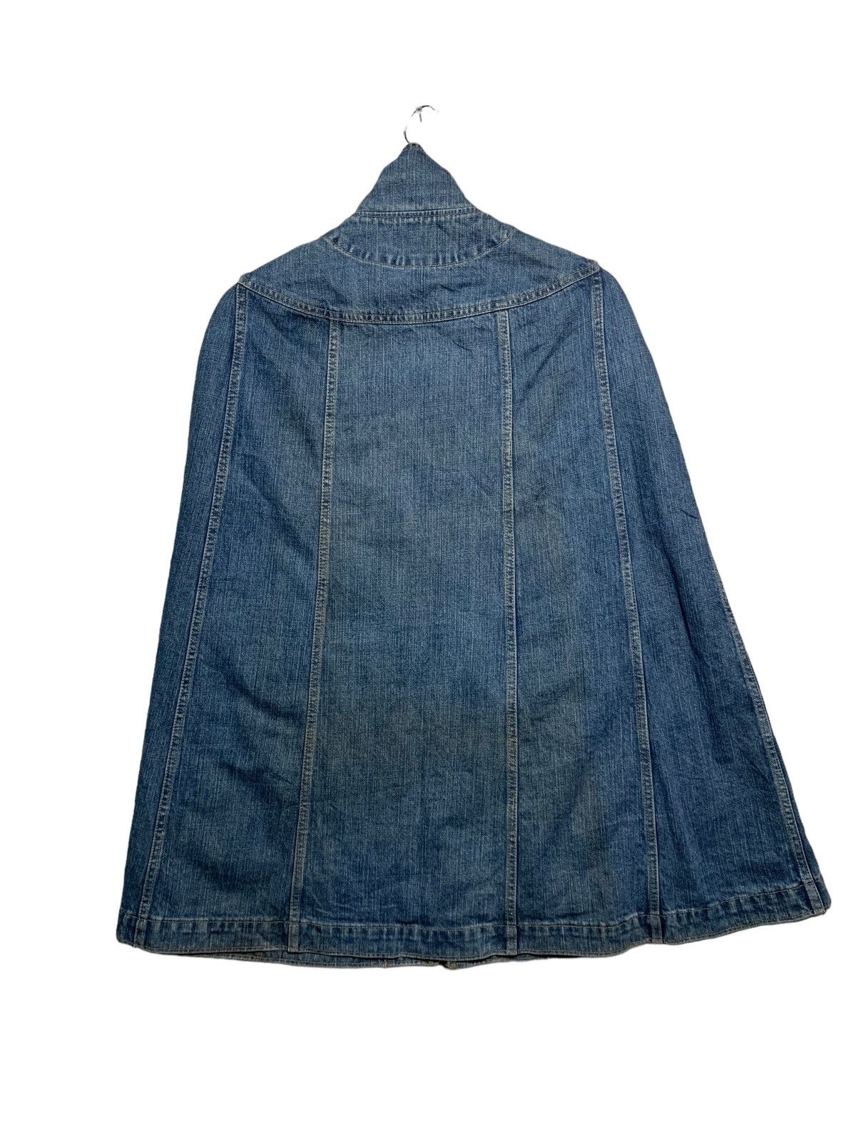 Hysteric Glamour 🔥HYSTERIC GLAMOUR DENIM PONCHO JACKET Size US L / EU 52-54 / 3 - 7 Thumbnail