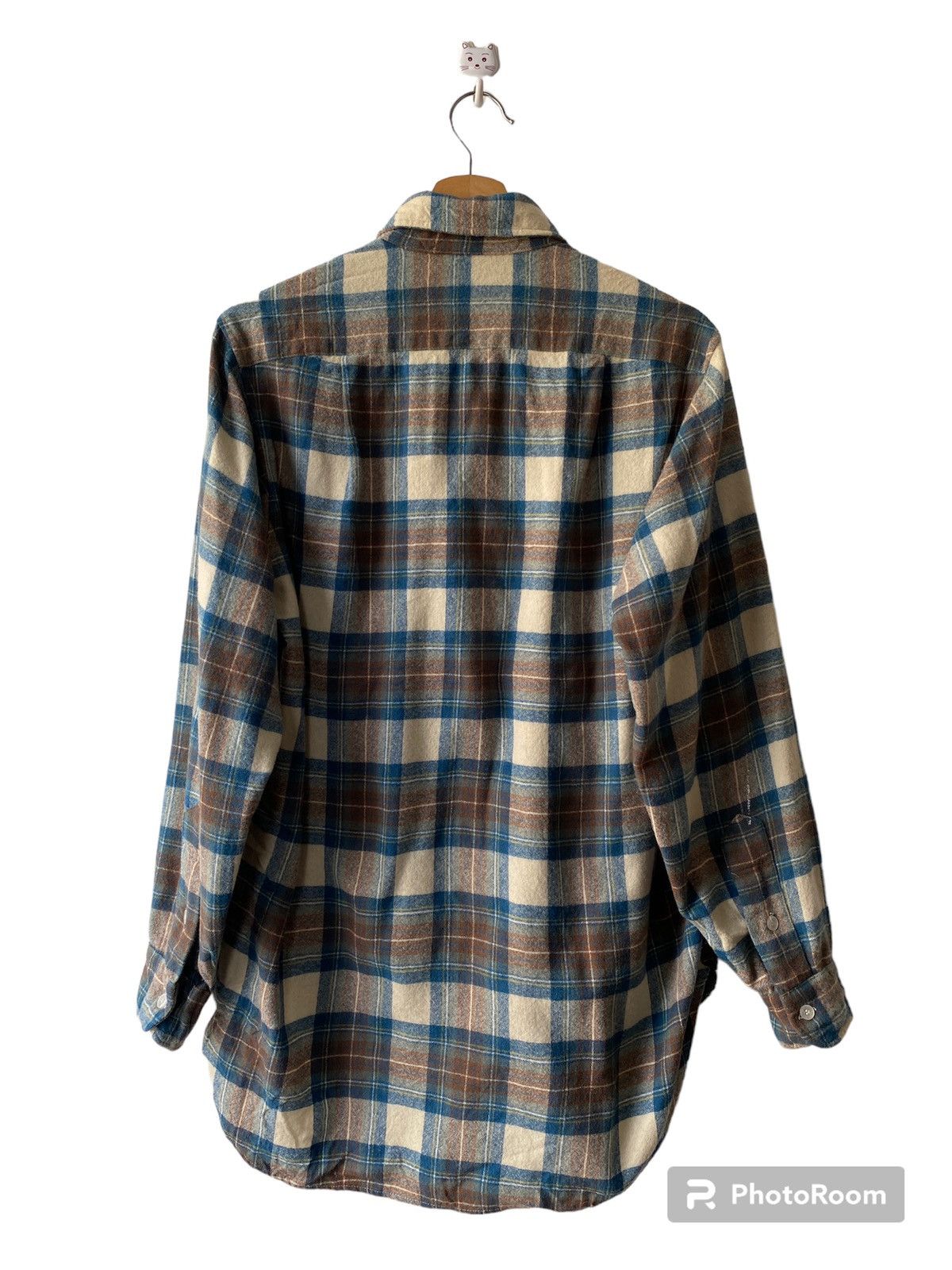 Flannel × Pendleton × Vintage Vintage 60’s Pendleton Double Pocket Virgin Wool Flannel Size US M / EU 48-50 / 2 - 2 Thumbnail