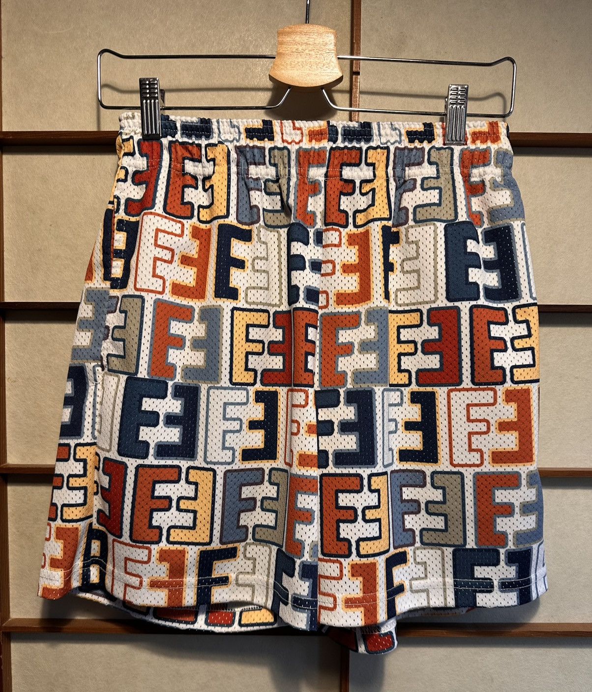 Eric Emanuel Eric Emanuel 2019 Fendi FendEE White Shorts Size Small Size US 30 / EU 46 - 1 Thumbnail