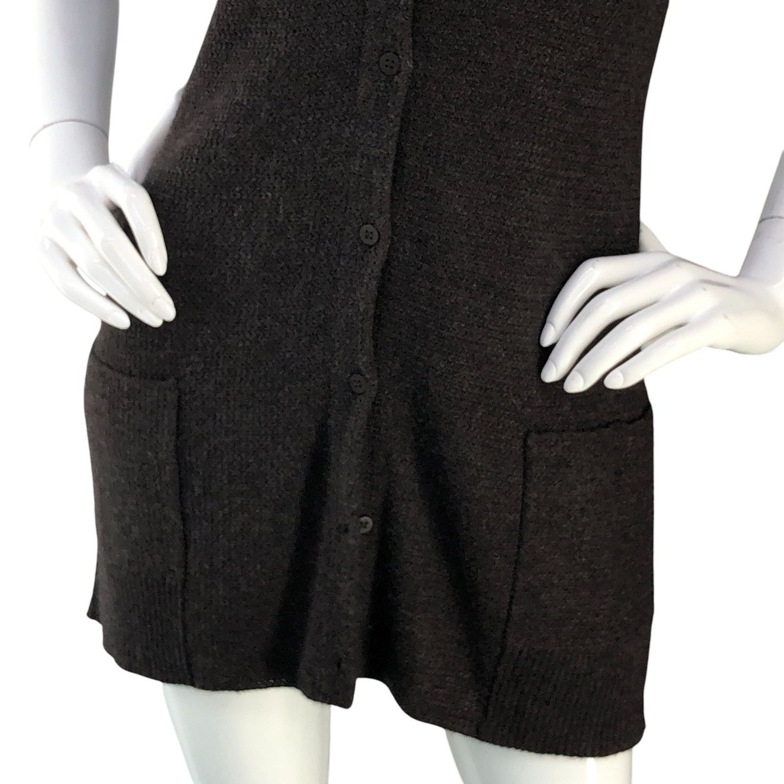 Eileen Fisher Eileen Fisher Petite Size PS Cardigan Wool Angora Cashmere Size S / US 4 / IT 40 - 3 Thumbnail