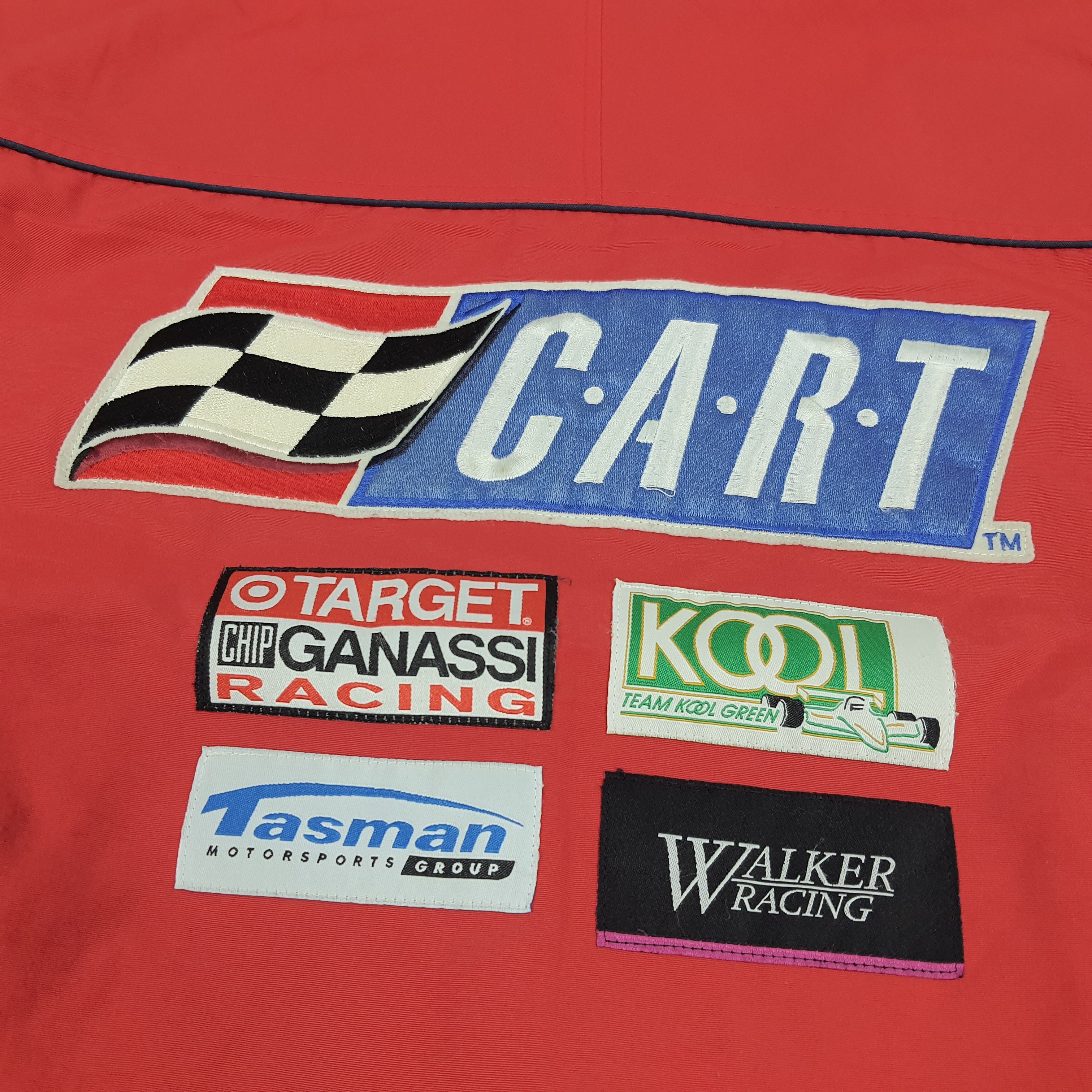 Honda × Japanese Brand × Vintage Vintage Honda C.A.R.T Cup 90s Japan Racing Jacket Size US XL / EU 56 / 4 - 2 Thumbnail