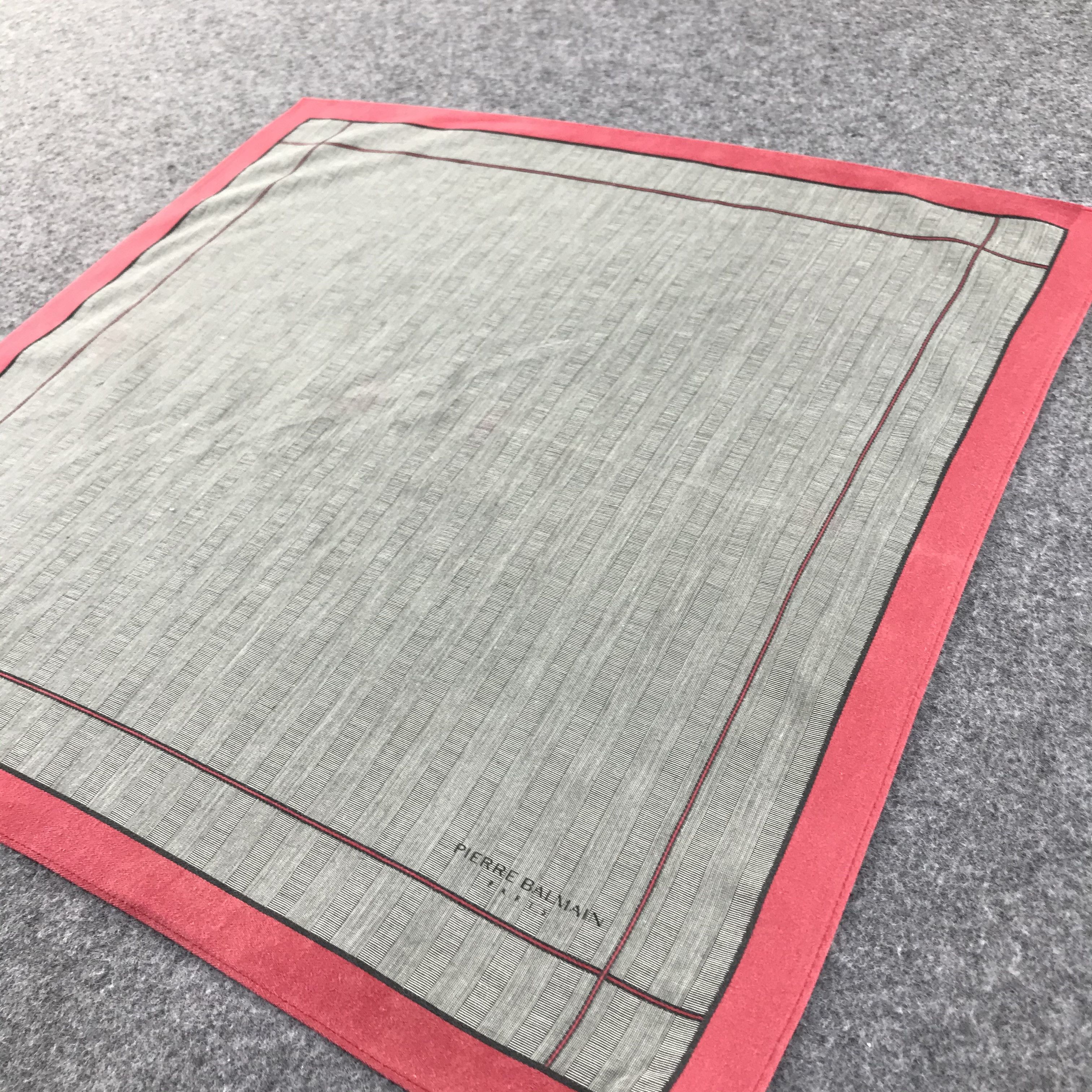 Pierre Balmain Pierre Balmain Handkerchief Neckerchief Bandana H227 Size ONE SIZE - 5 Thumbnail