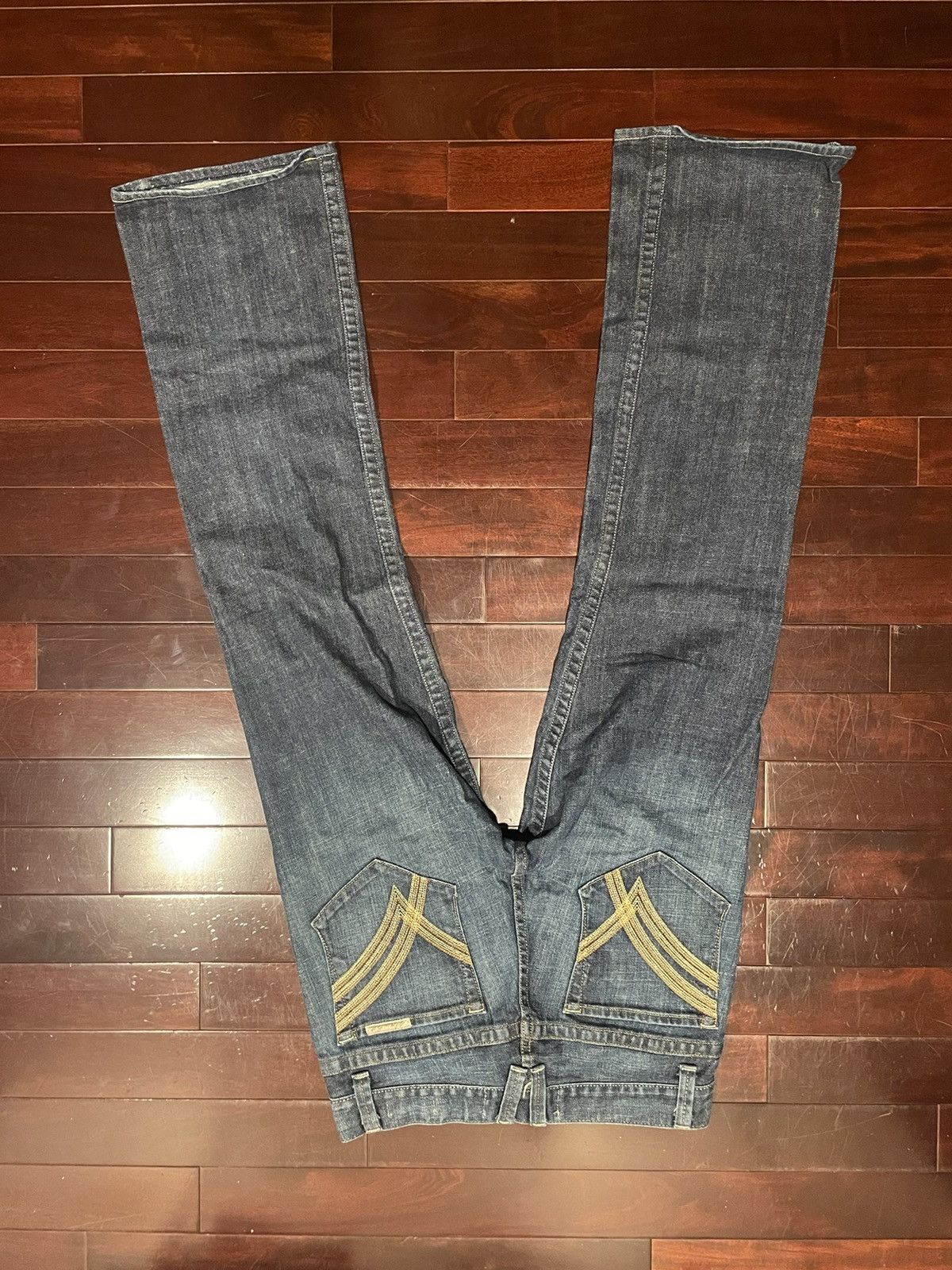 Vintage × William Rast William Rast Billy Flare Jeans Size US 31 - 2 Thumbnail