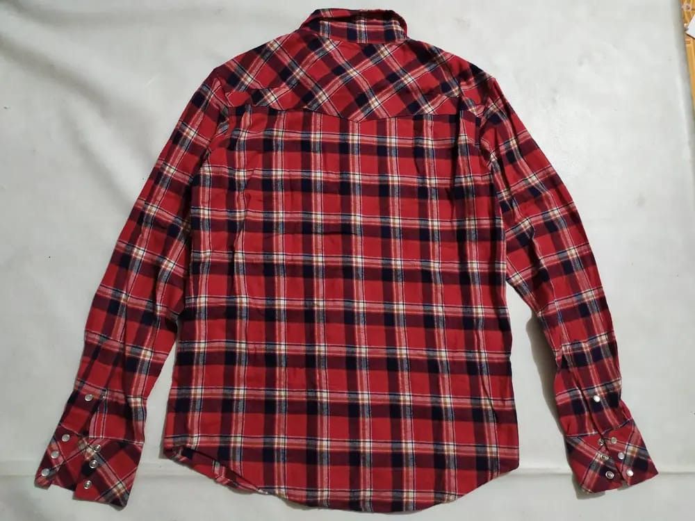 Number (N)ine Number Nine Checkered Flannel Kurt Cobain Style Size US M / EU 48-50 / 2 - 4 Thumbnail