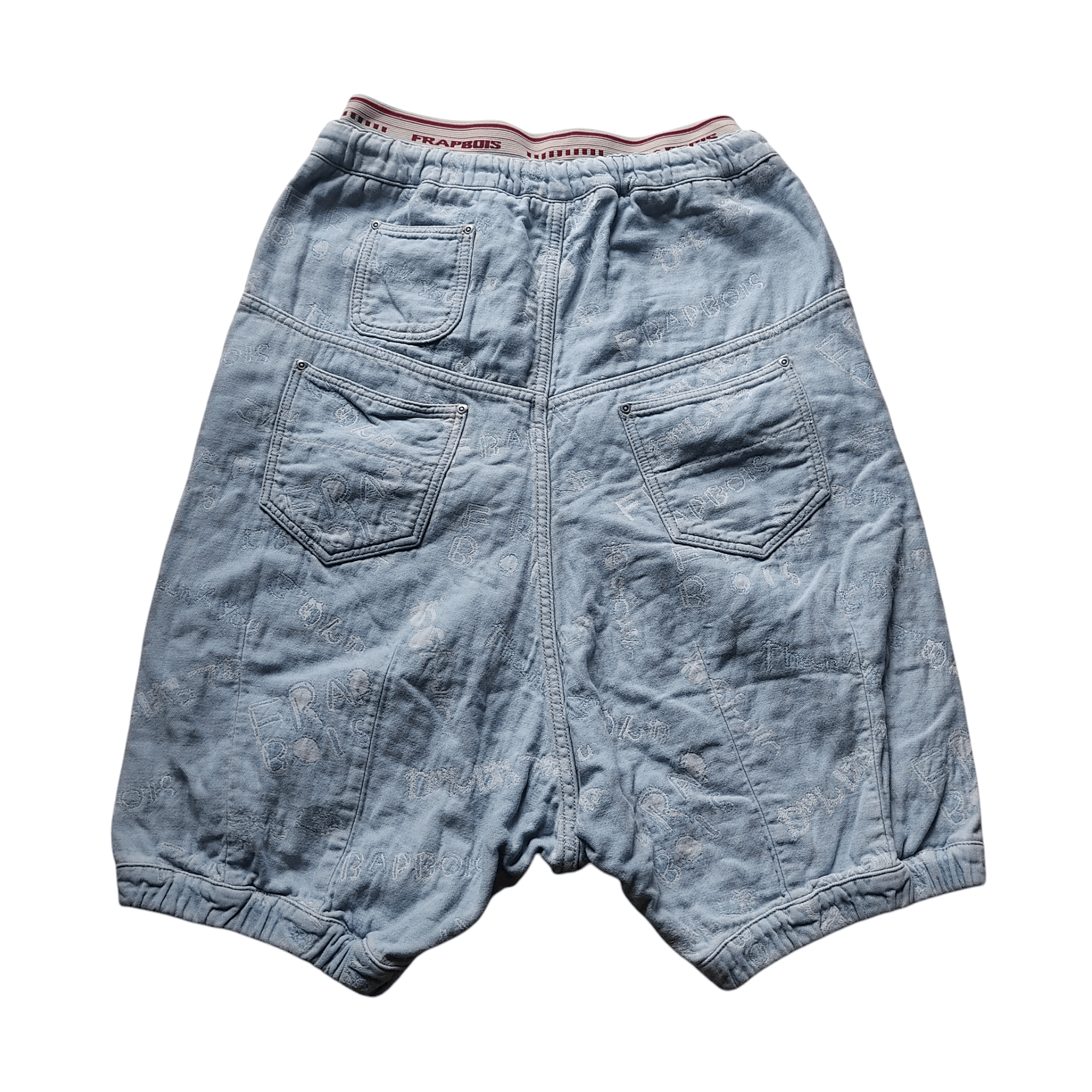 Frapbois × Issey Miyake Frapbois Jacquard Drop Crotch Saruel Pants Size US 30 / EU 46 - 8 Thumbnail