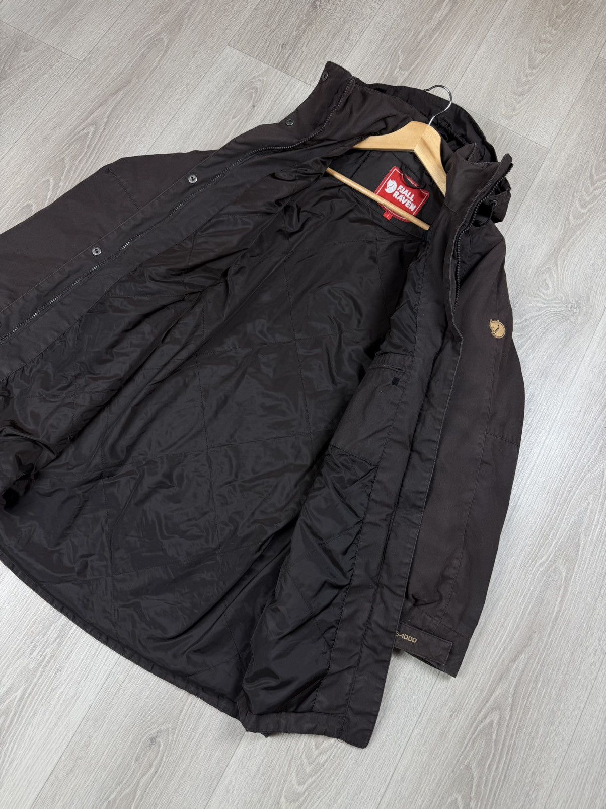 Fjallraven Fjallraven G-1000 Una Jacket Brown Parka Coat Women's Size S Size S / US 4 / IT 40 - 6 Thumbnail